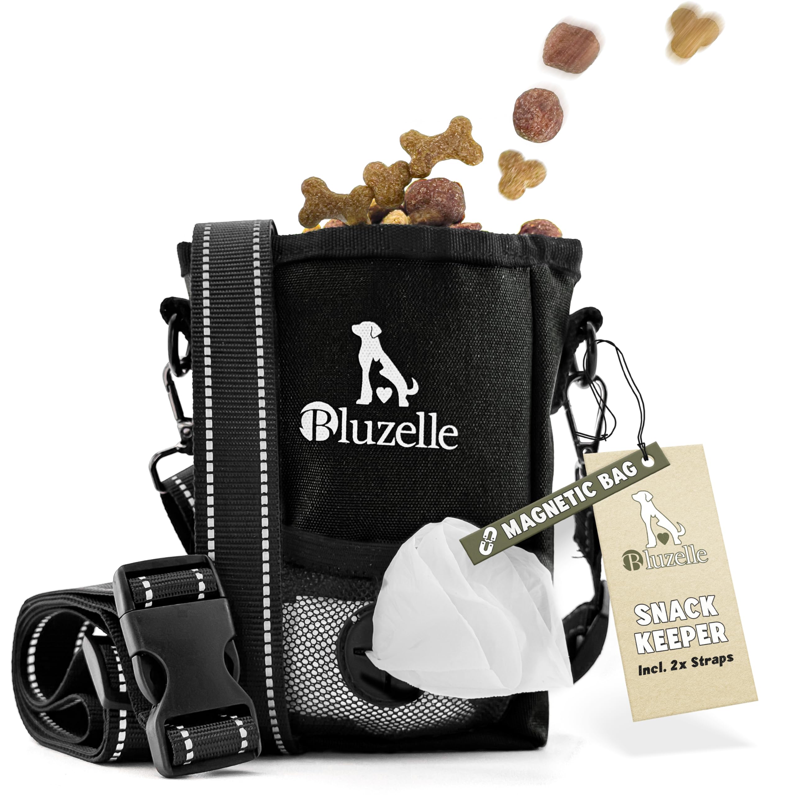 Sacoche friandises chien banane dressage ceinture distributeur sac
