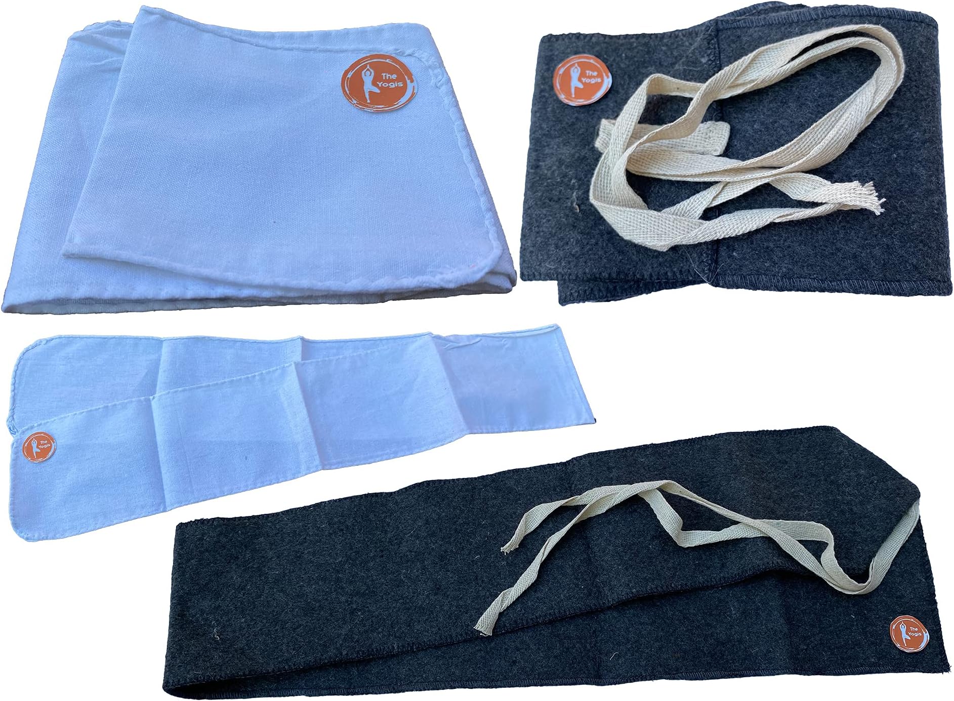 The Yogis™ Wet And Dry Pack Cotton Patti For detox Head And Neck