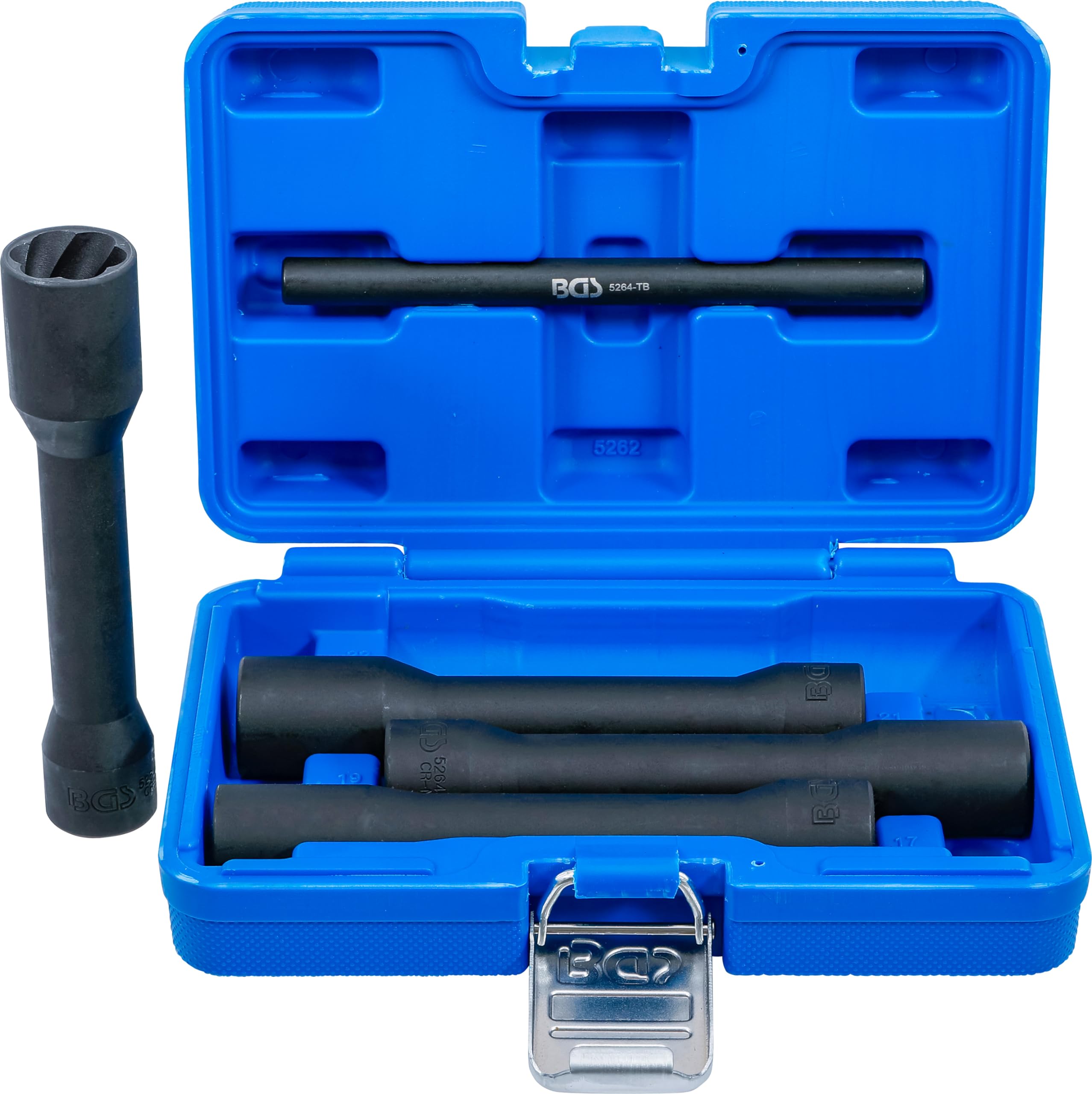 BGS 5262 | Special Socket Set/Screw Extractors, deep | 12.5 mm (1