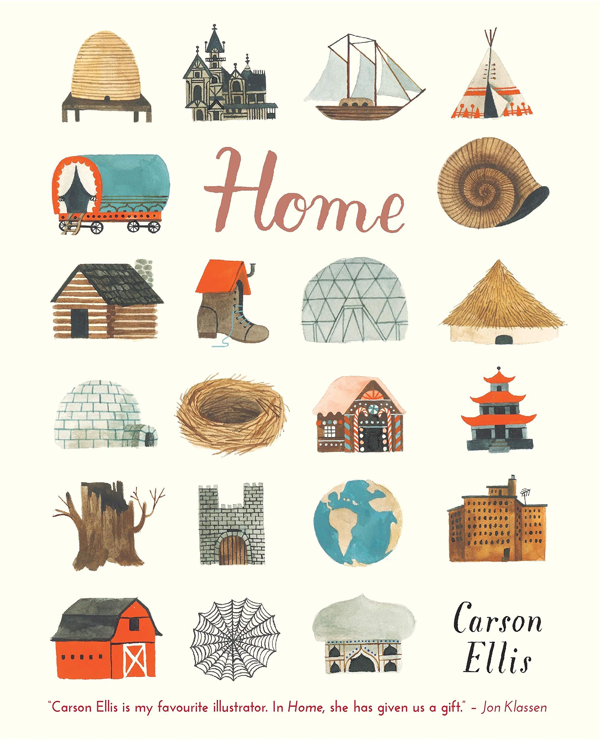 Home: A touching tribute to the various places we call home for 3-7 year olds, filled with imagination and intrigue