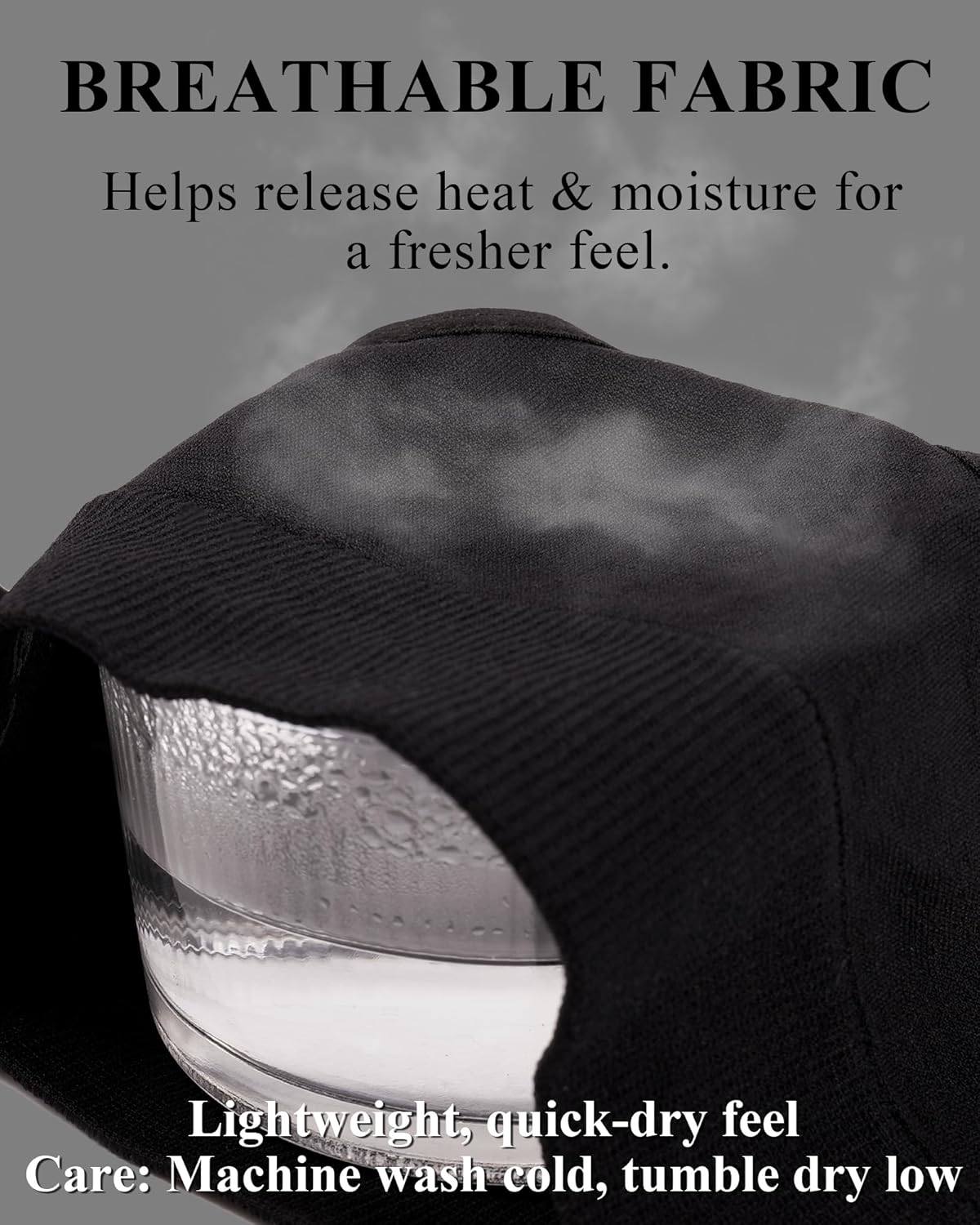 Womens Seamless No Show Thong Underwear, High Waisted G-String, Cotton Gusset, Breathable Stretch, 6 Pack, Black - Image 5