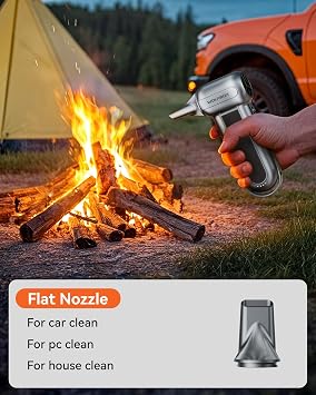 WOLFBOX MF100 Electric Air Duster - Replaceable Nozzle Accessory