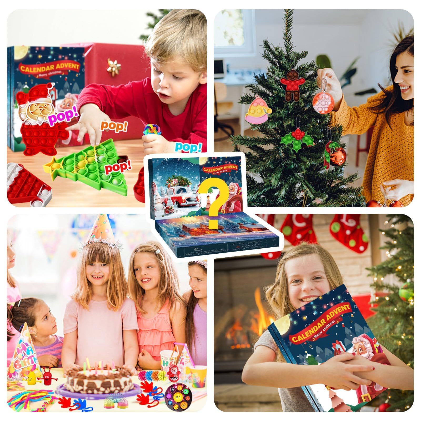 Calendrier De L'Avent 2025 Pour Enfants Et Adultes - Calendrier De