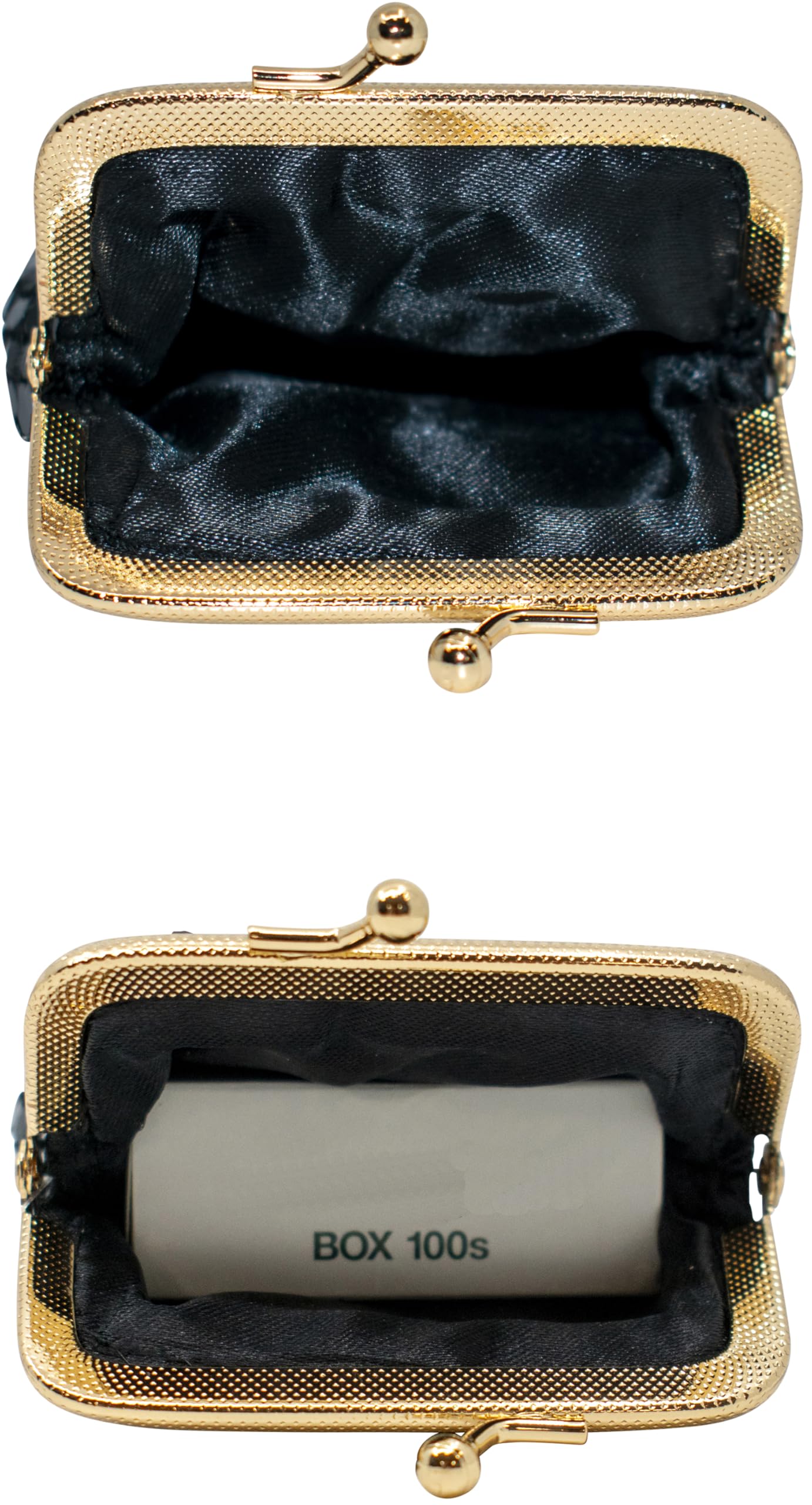 Amazon.com: Set of 2 Vintage Soft Metallic Mesh Short Cigarette