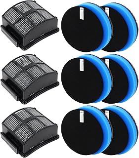 2998 Filter, Dentego Replacement Filter for Bissell 2998 MultiClean Lift-Off Pet Vacuum, Compatible with Bissell 2998 31259 31269 2999 2849 3000 3057 28492 3399 2852 3125W 28524 2920 3059 Vacuum, Part 1625641(9-Pack)