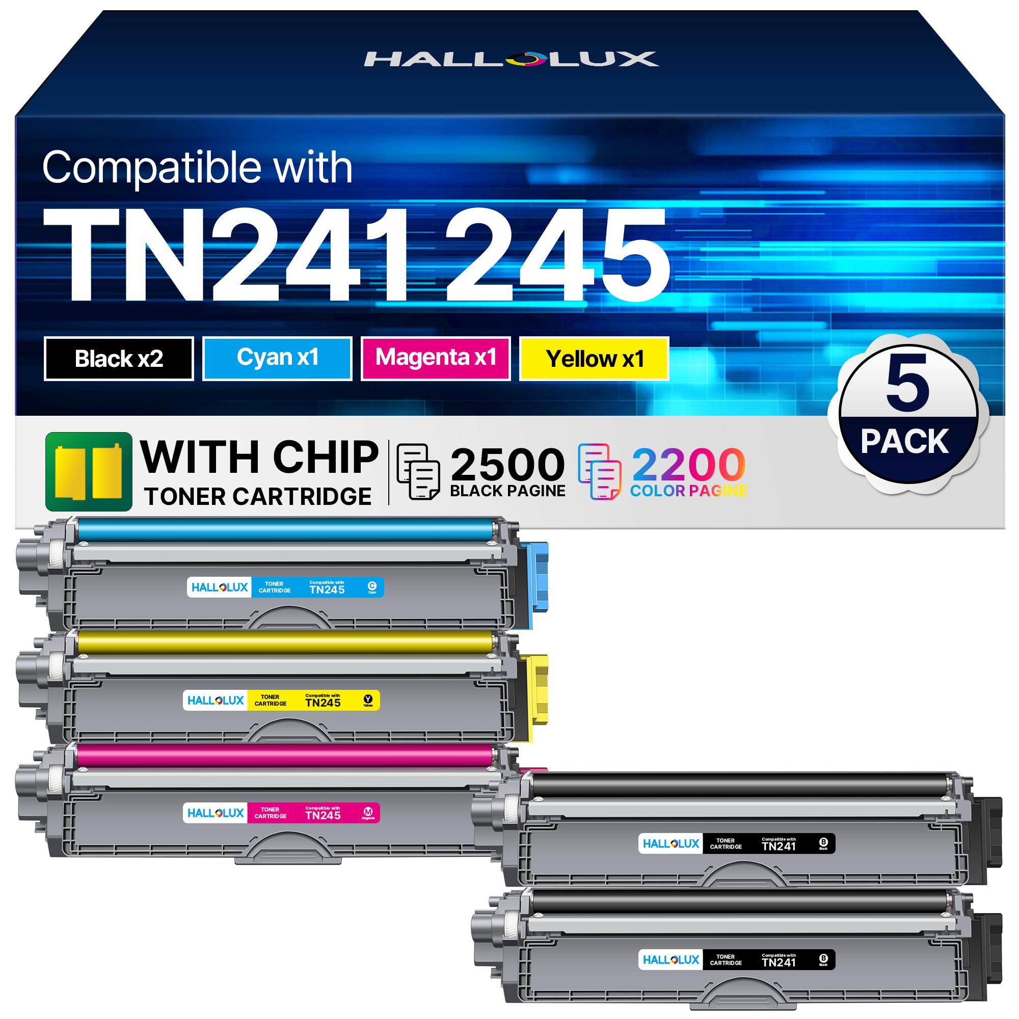 HALLOLUX Kompatibel für 604 Druckerpatronen Kompatibel für 604XL Multipack für Epson XP 2205 Patronen für XP 3200 XP 4200 XP 3205 XP 4205 Workforce WF 2930 WF 2935 WF 2910 (10er-Pack)