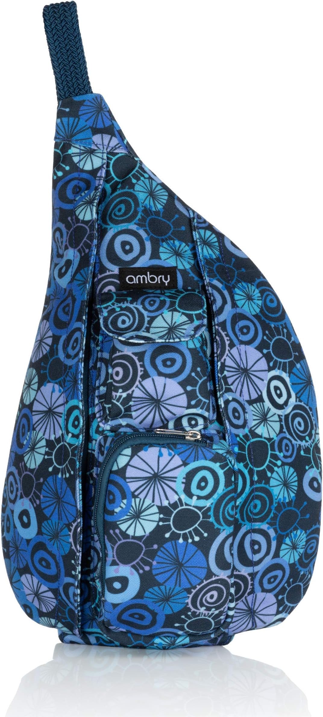 Ambry Mini Rope Sling Bag, One Shoulder Small Crossbody Backpack Bag for Women