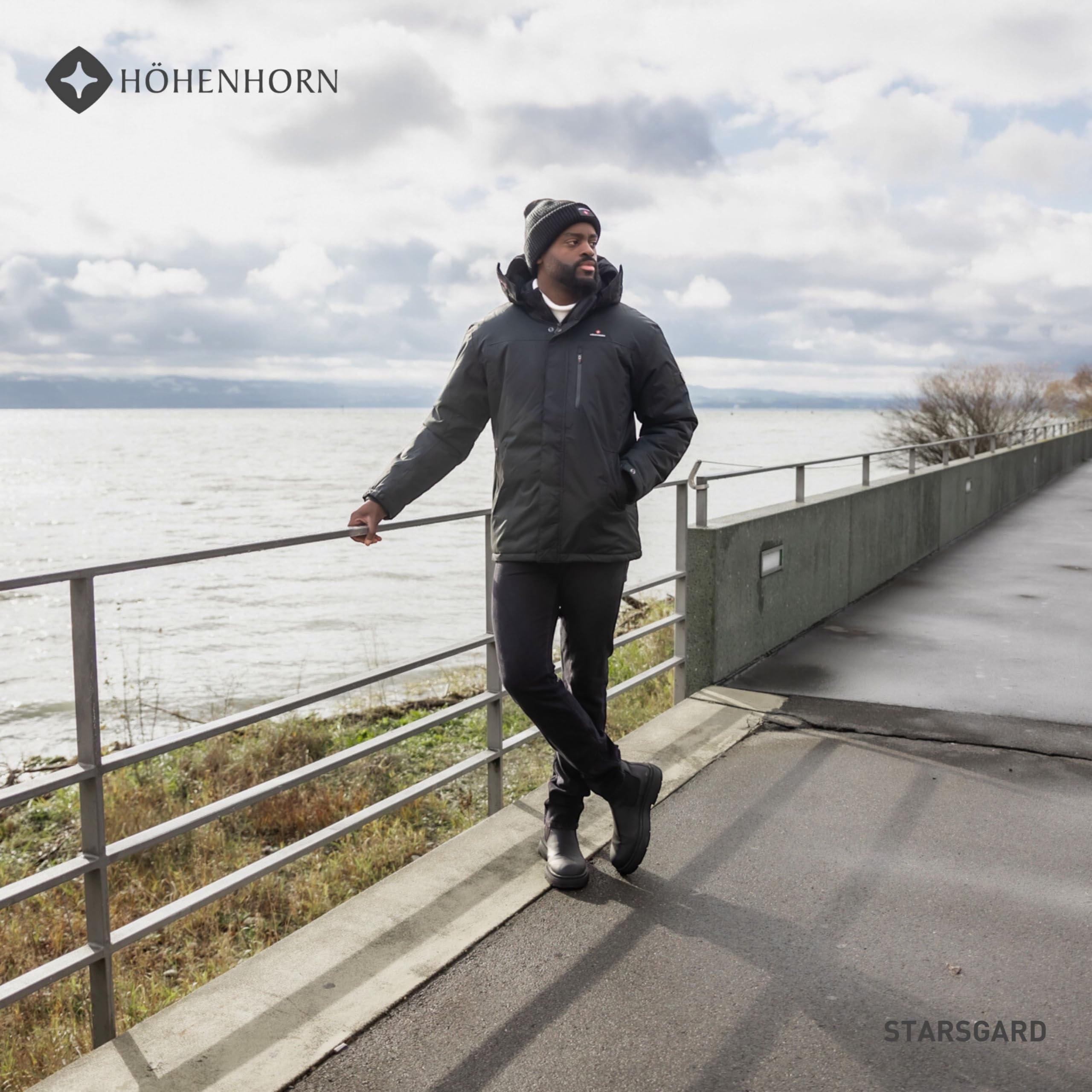Höhenhorn Starsgard - Giacca invernale da uomo, impermeabile, traspirante