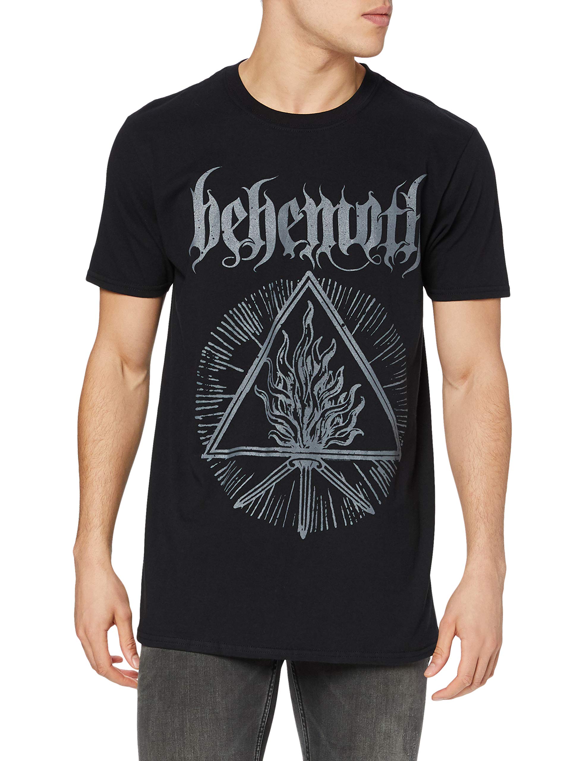 BEHEMOTH FUROR DIVINUS T-Shirt, Front & Back Print X-Large BLACK