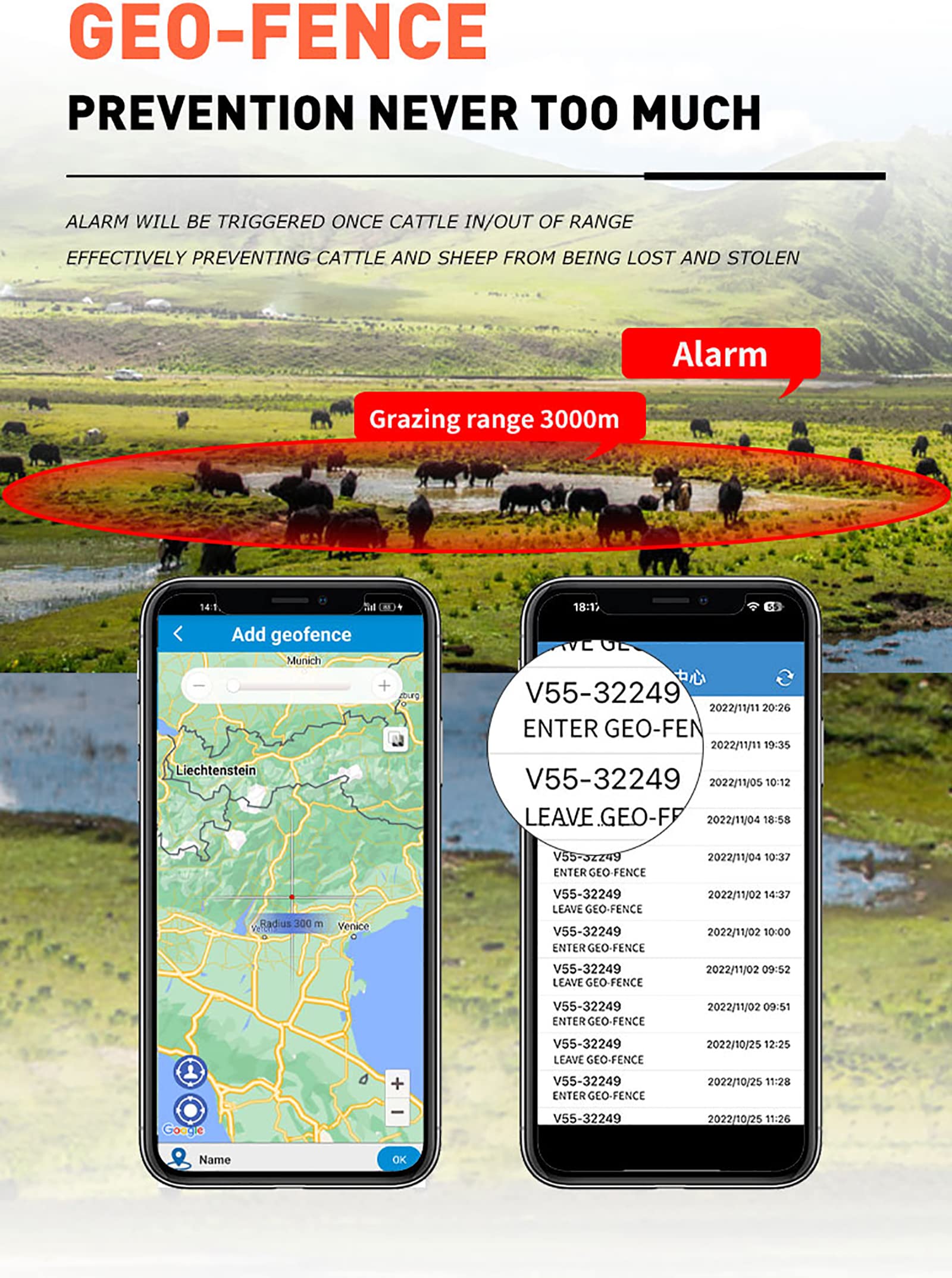 Lokalizator Zwierząt, 4G Słoneczny Lokalizator GPS Zabezpieczający Przed Kradzieżą Dla Owiec, Bydła, Koni, Bardzo Długi Czas Czuwania 30000 MAh, 90-dniowe Odtwarzanie Trasy Historycznej