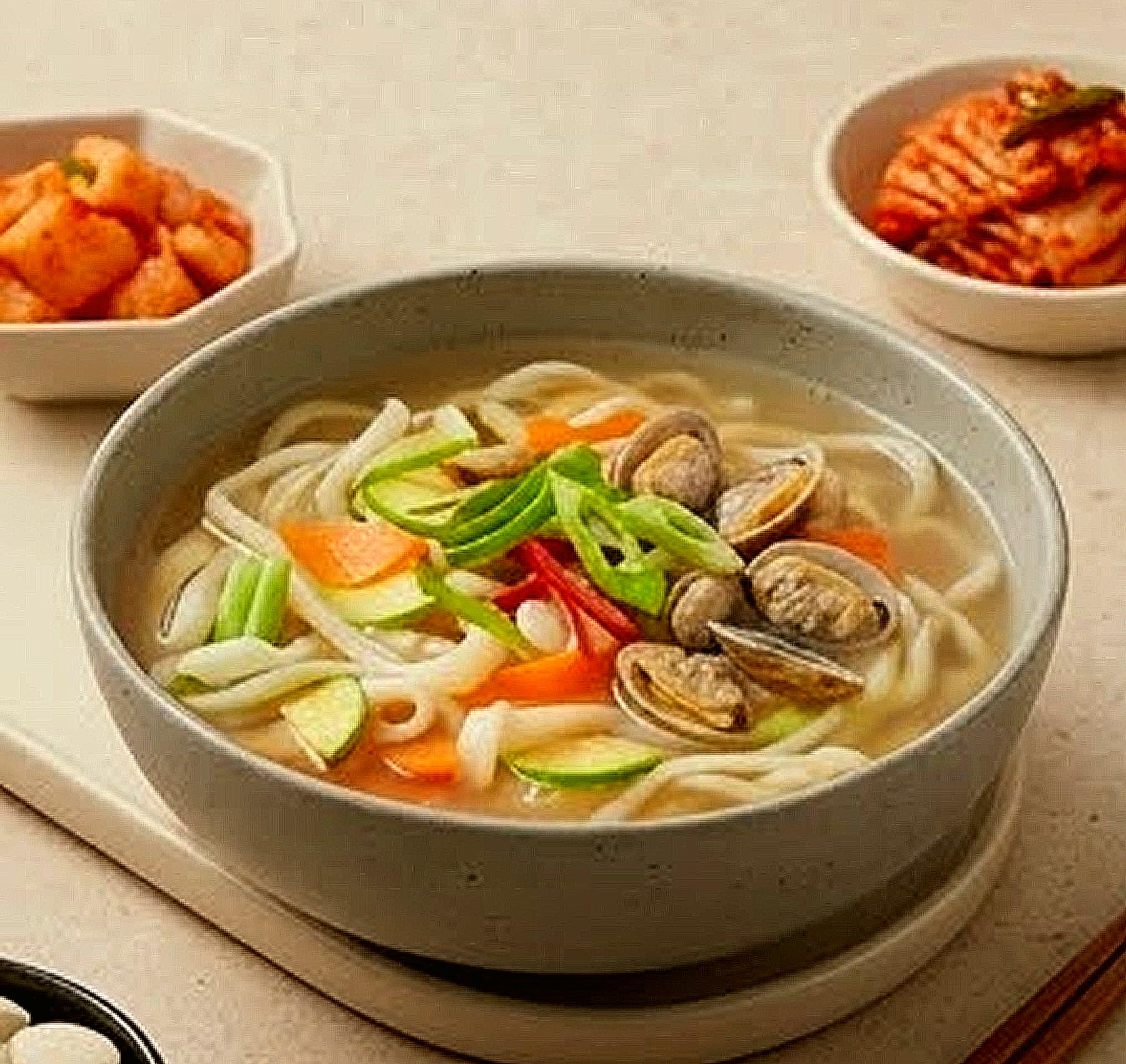 Minecook Deep Clam Broth Tablet, Instant Seafood Soup Stock, 25 Count (3.5oz/100g), 1 Pack