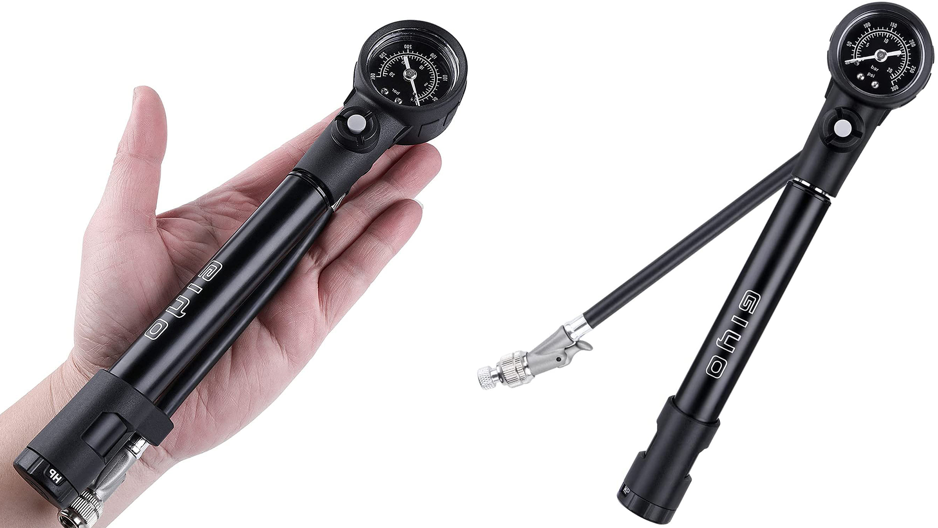 Pompa Aria Per Ammortizzatori Bici | 300 PSI | Per Forcella E Ammortizzatore Posteriore | Mountain Bike E Strada - Foto 10