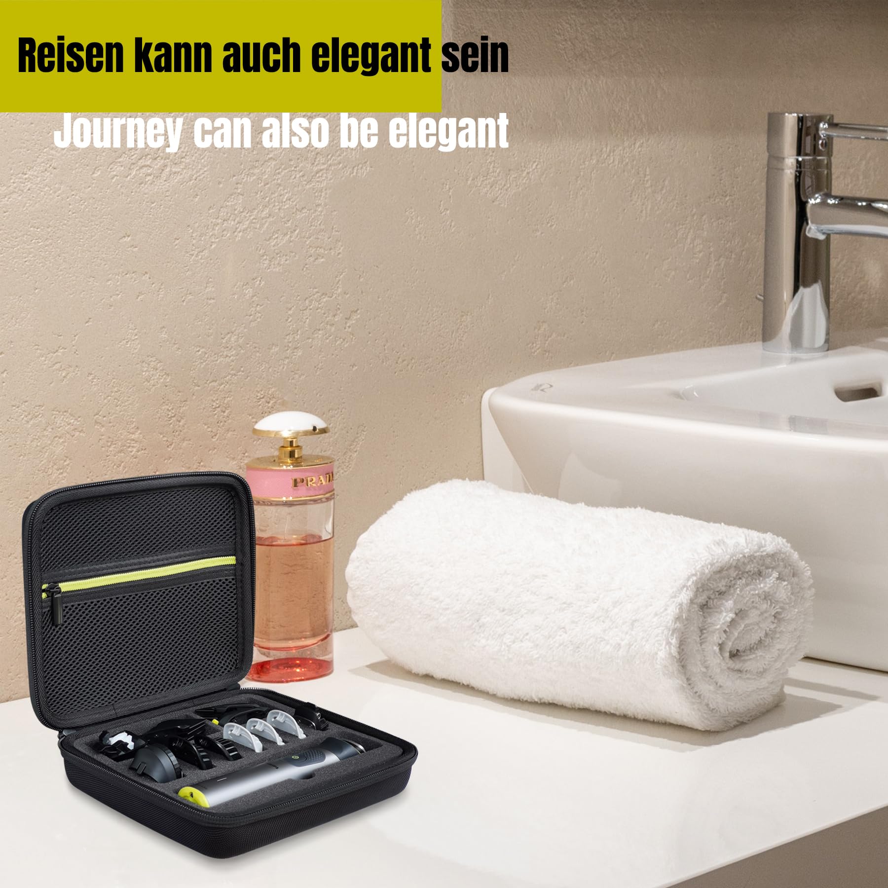 Compatible with Philips Multigroom Series 7000 All-in-One Case MG7930/15 MG7950/15 Beard Trimmer Portable Waterproof Hard Travel Case - Image 4