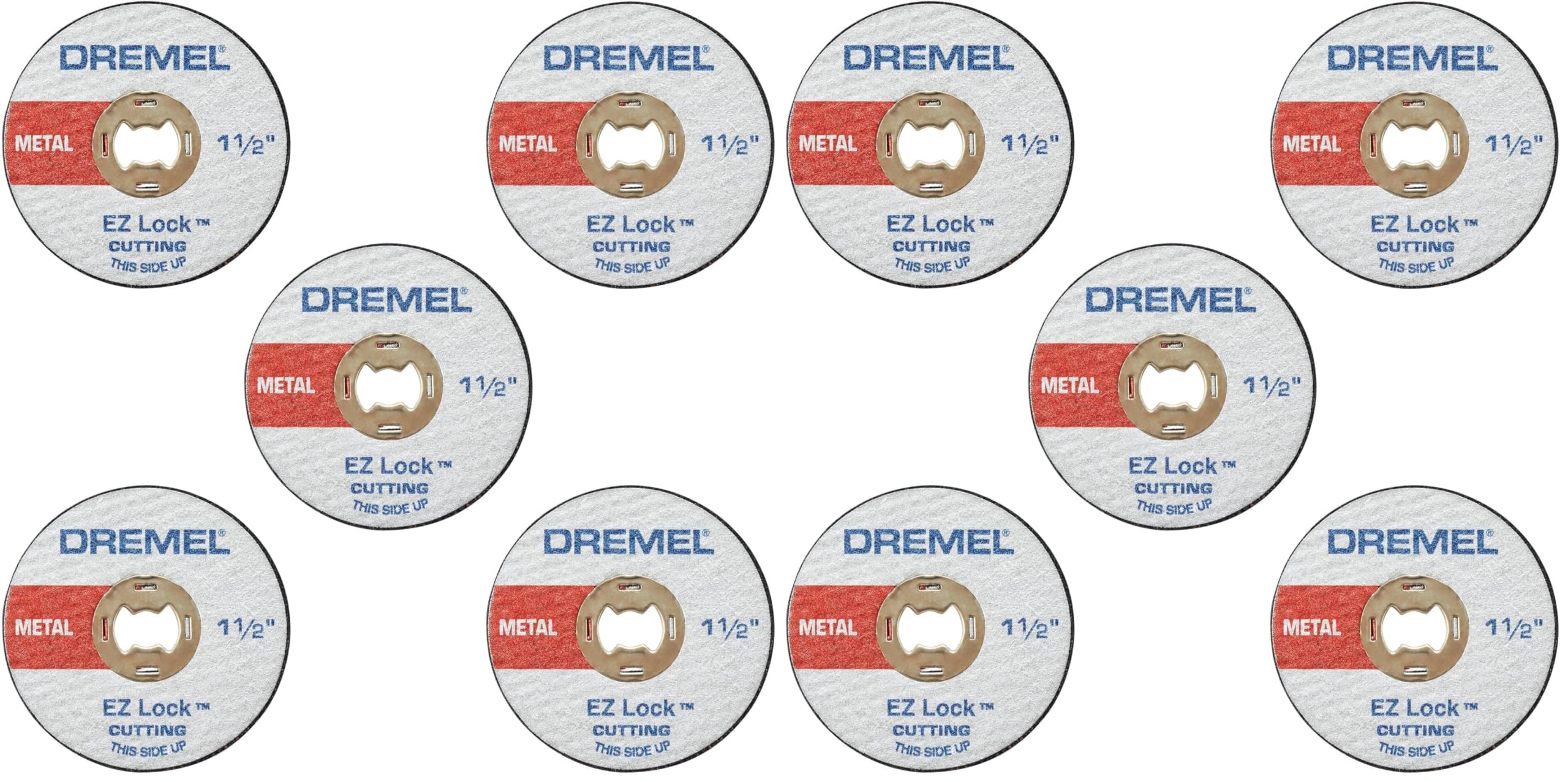 Dremel EZ456 Cut-Off Wheels - 5 Pack -10 Dremel EZ456 Cut-Off Wheels - 5 Pack -10