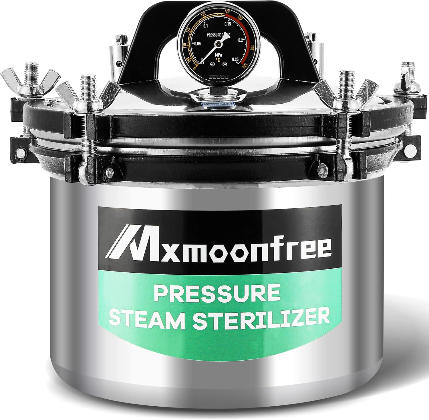 Buy Mxmoonfree 8L Lab Autoclave, Portable Steam Autoclave for Lab