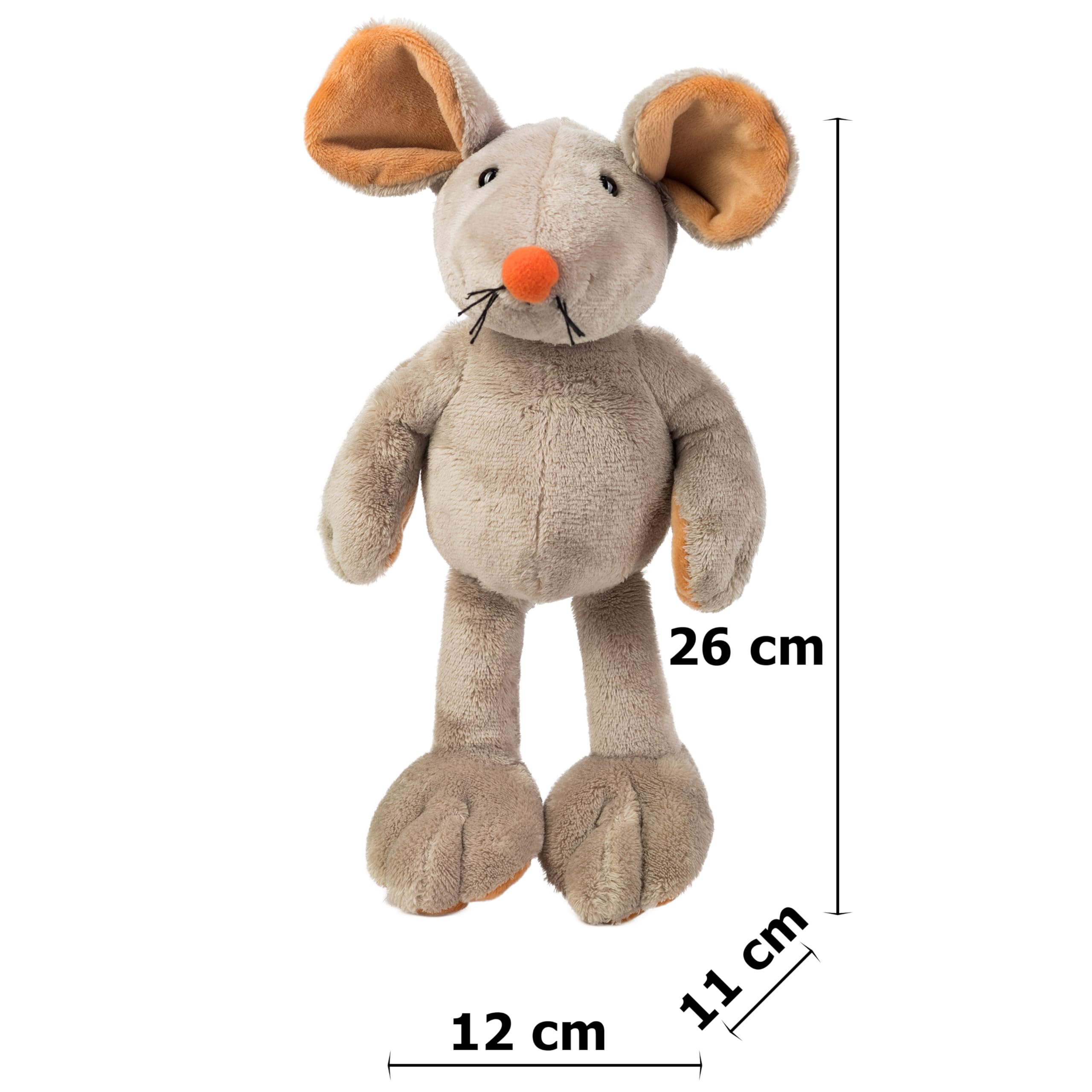 Rudolph Schaffer Eddie Mouse Soft Toy (26 cm) : Amazon.co.uk: Toys