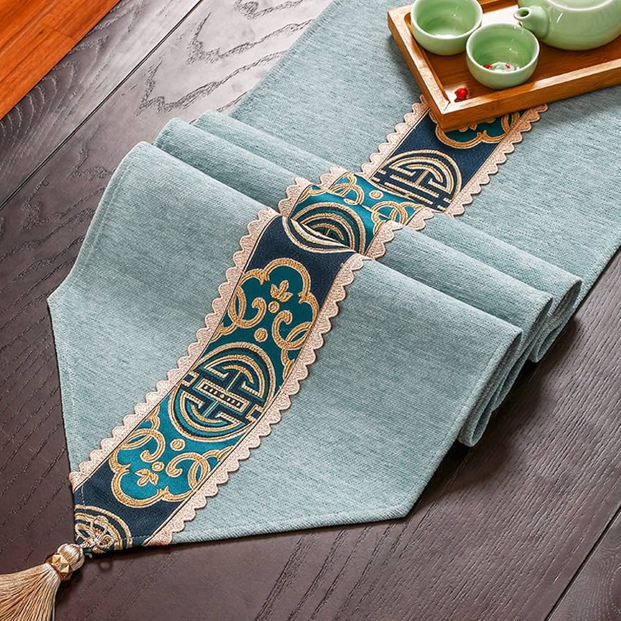 Amazon｜無地 テーブルランナー エレガント お正月 テーブルランナー