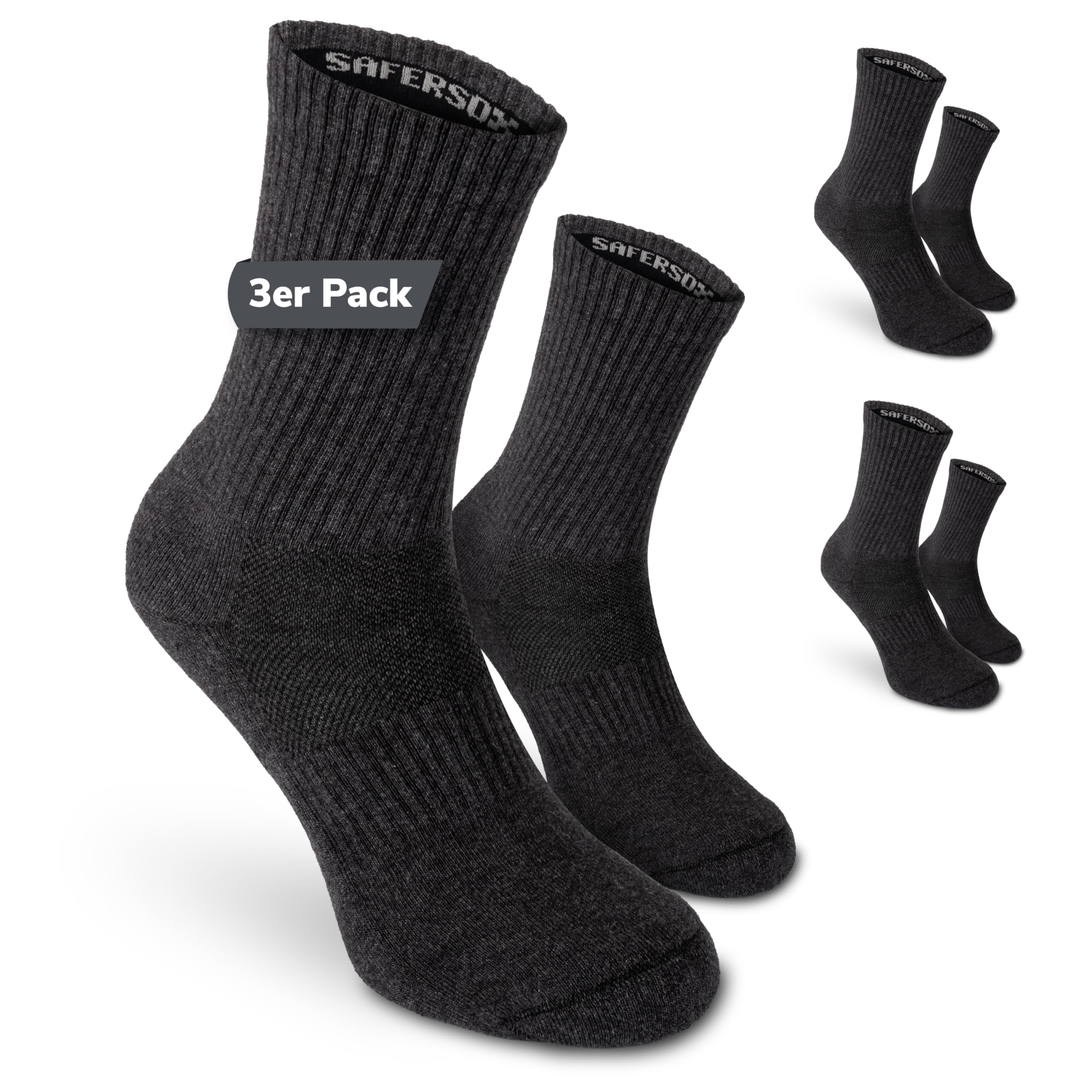 Safersox Chaussettes anti-moustiques pour sport et plein air