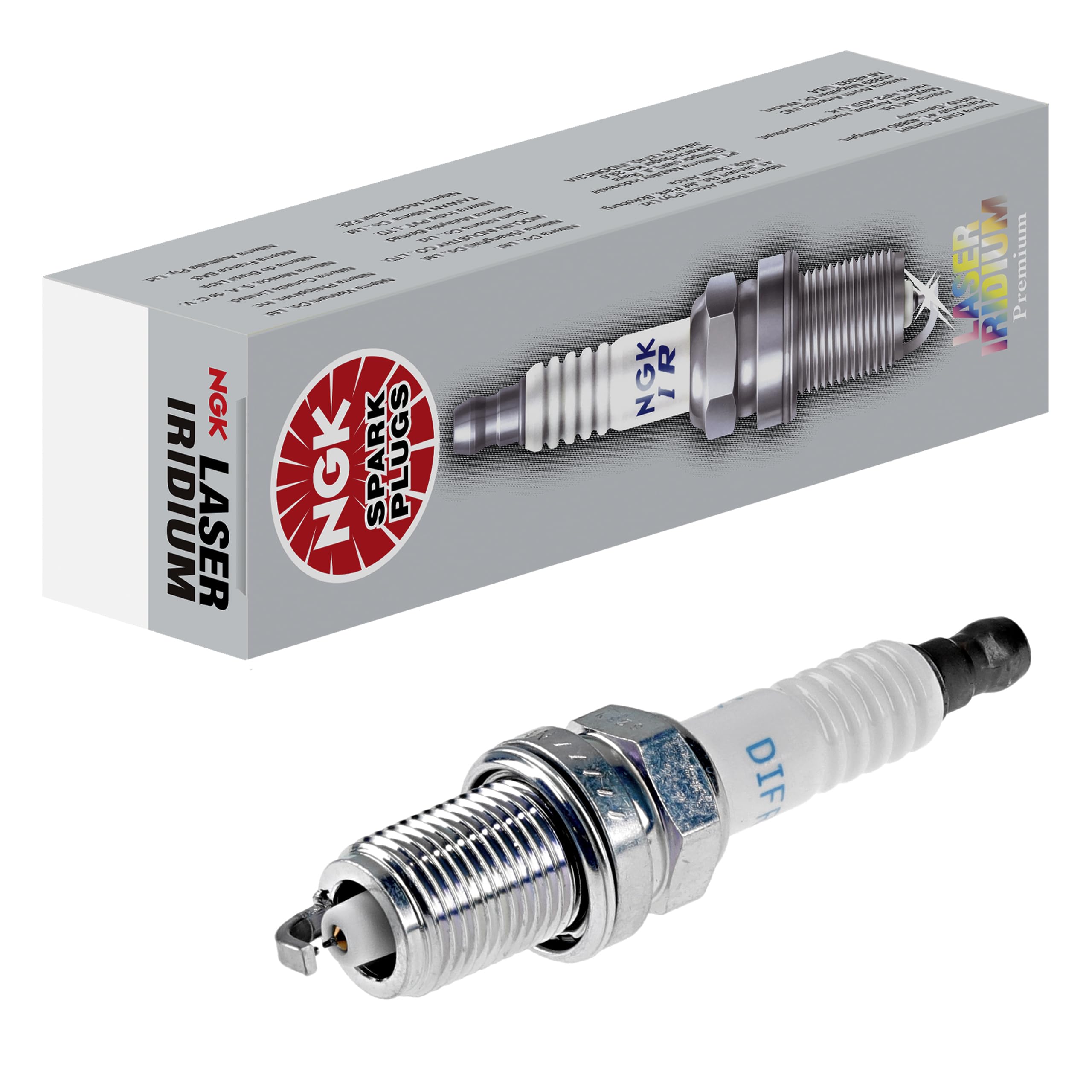 NGK Iridium Spark Plug DIFR5C 90911 - Precision Fit - OE Matching Quality