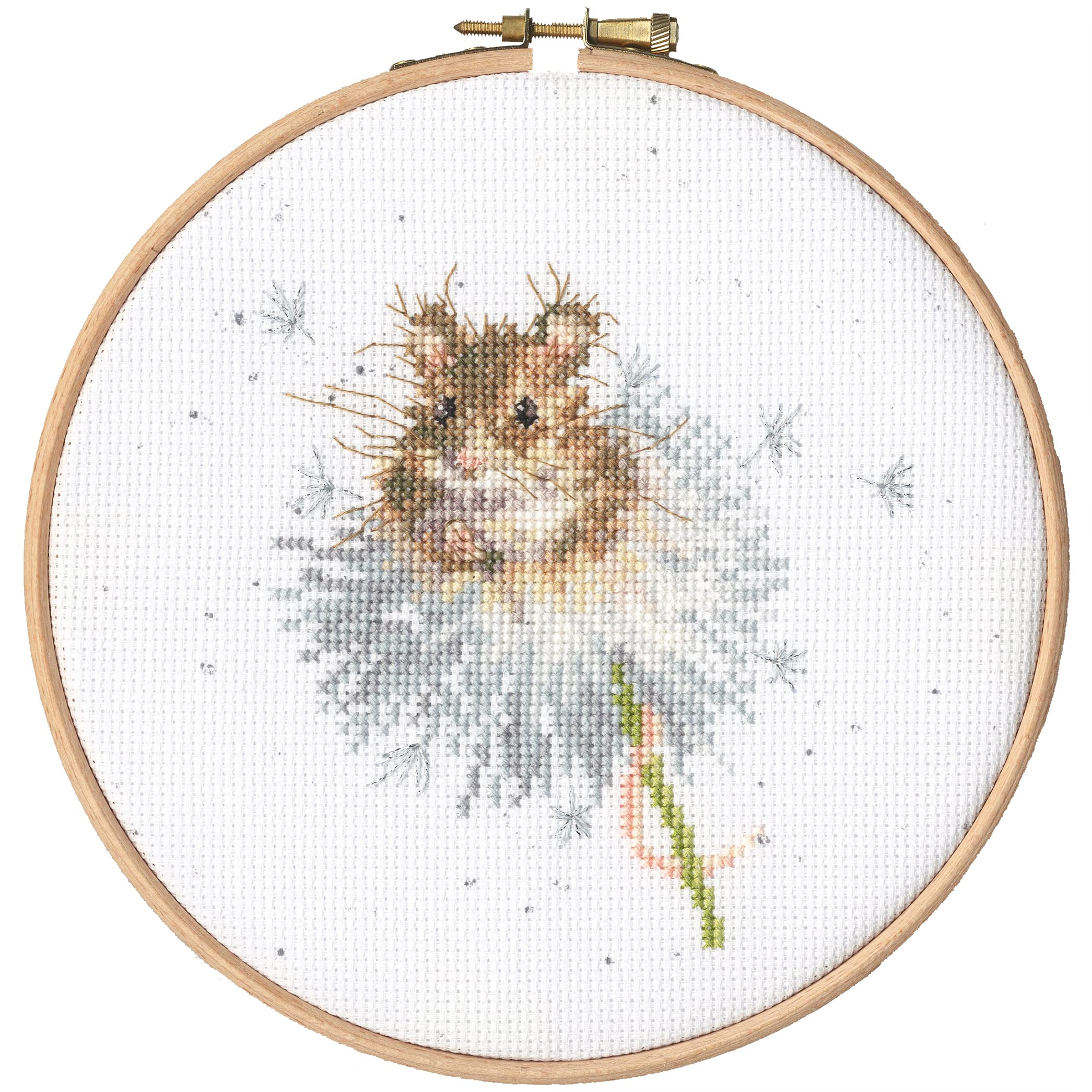 Bothy Threads Cross Stitch Kit - Dandelion Clock (Hoop not Included)