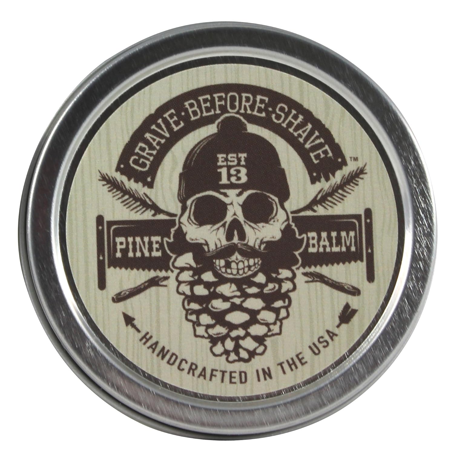 Grave Before Shave™ Pine Scent Beard Balm (Pine/Cedar wood scent) (2 oz.) Grave Before Shave™ Pine Scent Beard Balm (Pine/Cedar wood scent) (2 oz.)