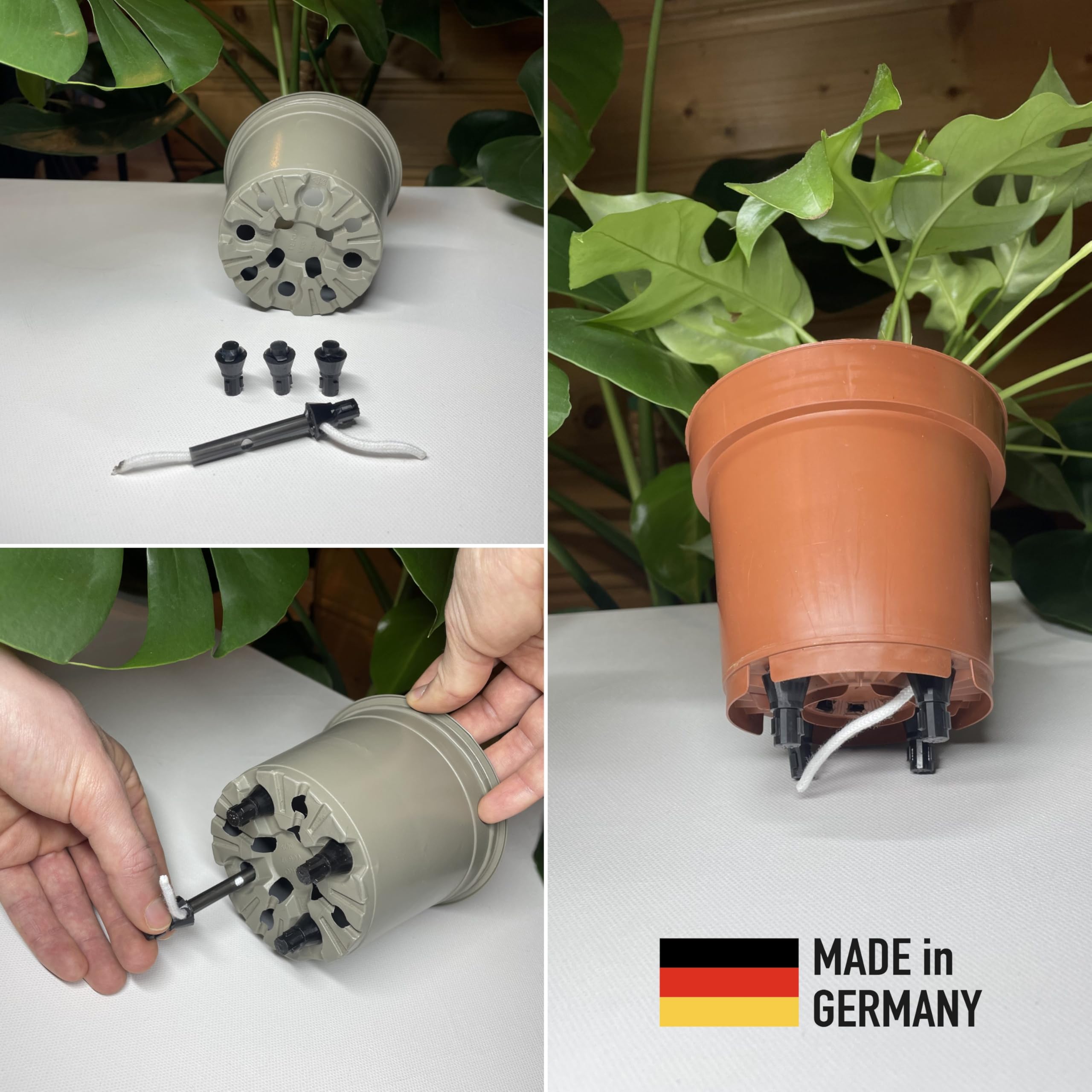 système d'irrigation plante d'intérieur avec mèche d'auto-arrosage arrosage automatique plante intérieur vacances système d'irrigation intérieur invisible arrosage par le bas pour plantes (10)