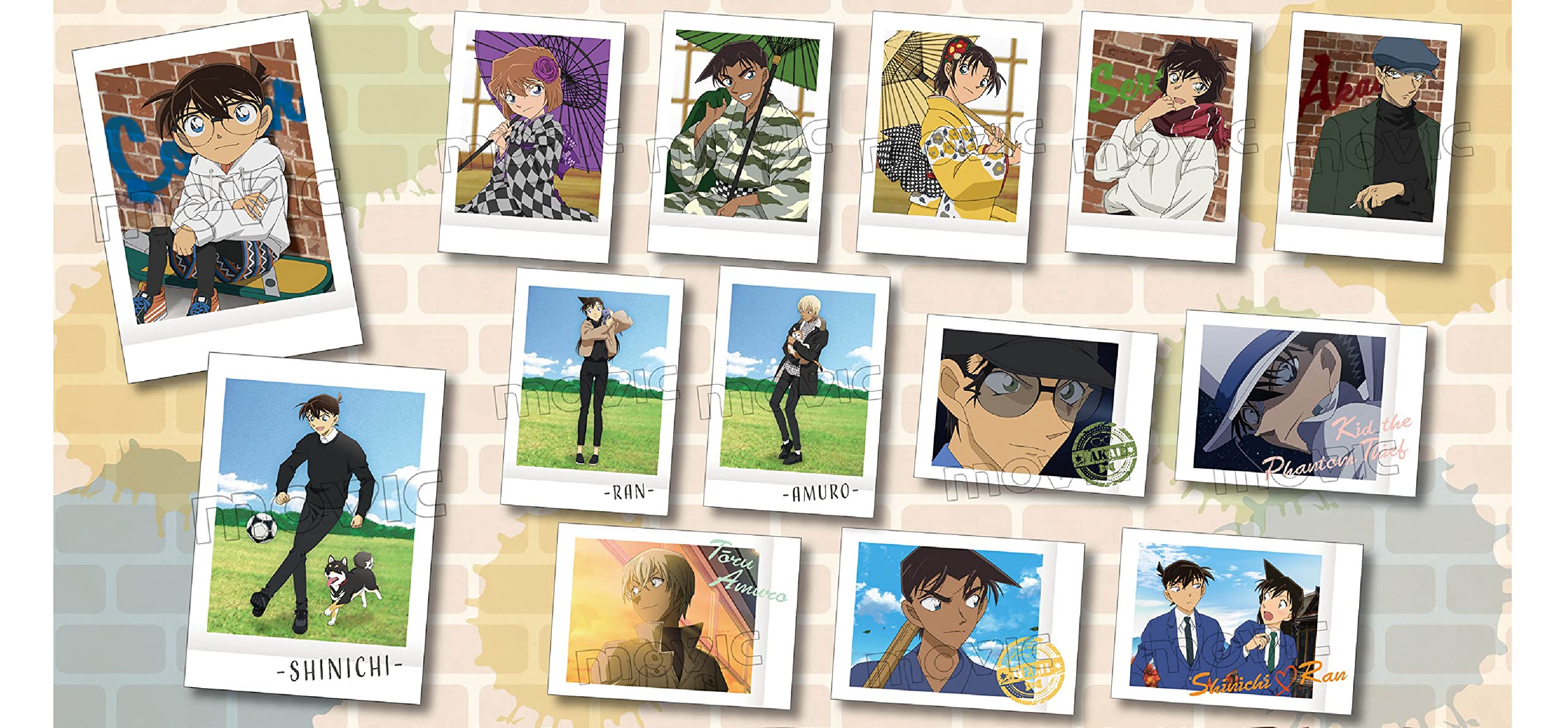 Amazon.co.jp: ムービック(Movic) 名探偵コナン ぱしゃこれ vol.2 10個  