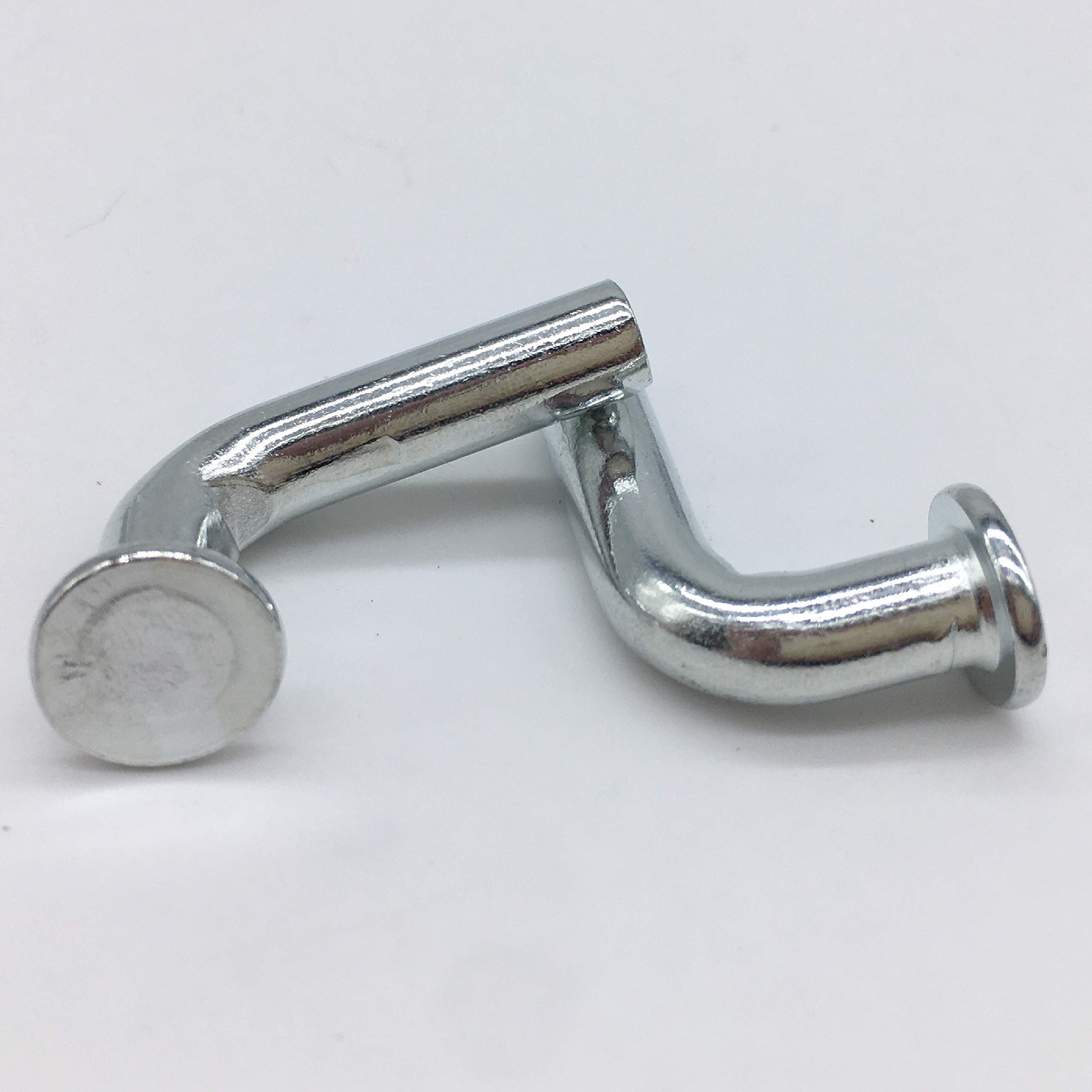 Fall von 1 Packung, 50 Stk/Packung, Universal Palettenregal-Tropfen-Pin, Breite Locker Sicherheit Clip, 37/64"| 0.57"/14.5 mm Flachkopf|Silber|M840