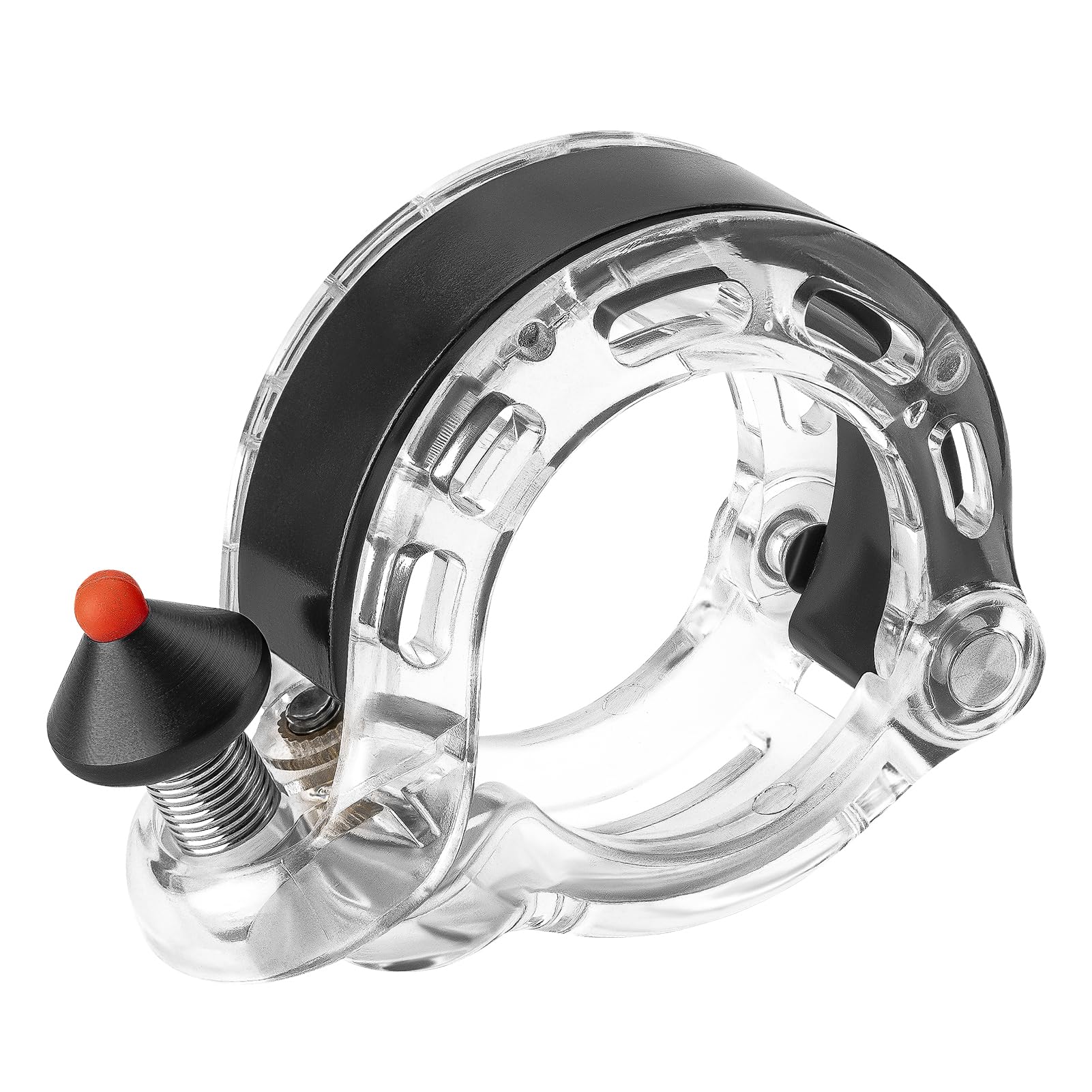 ROCKBROSBike Bell, Hidden Bicycle Bell with Clear& Long Sound, Durable MTB Bell for 22.2/25.4/31.8 mm Standard Handlebar Size, More Than 100DB, Bike Horn for Adults or Kids Bike