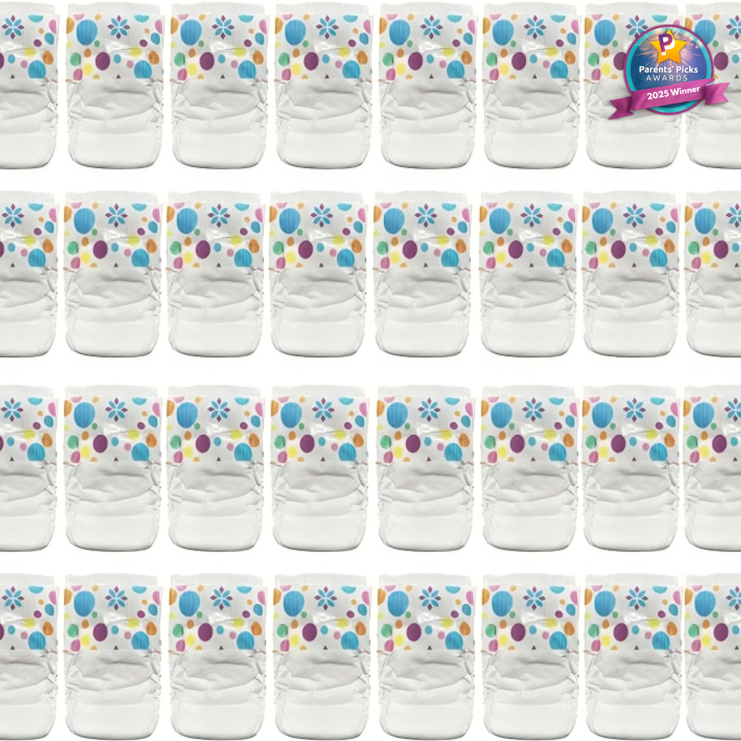 Pail BuddiesBaby Doll Diapers Refill Value Pack for Baby Alive Dolls, 32 Diapers