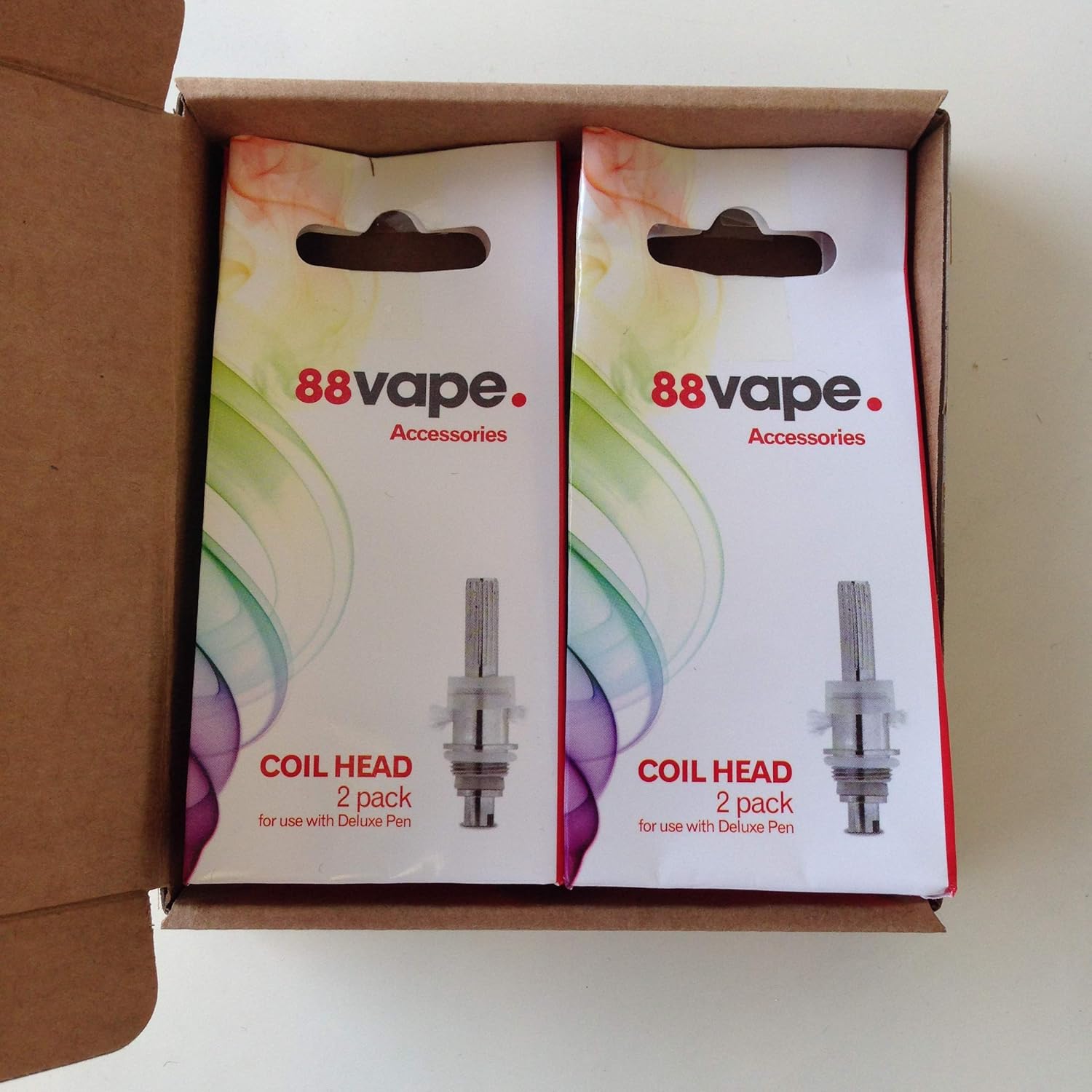 88 Vape Deluxe Pen coils 0.5 ohm 4 Pack, Nicotine Free Amazon.co.uk
