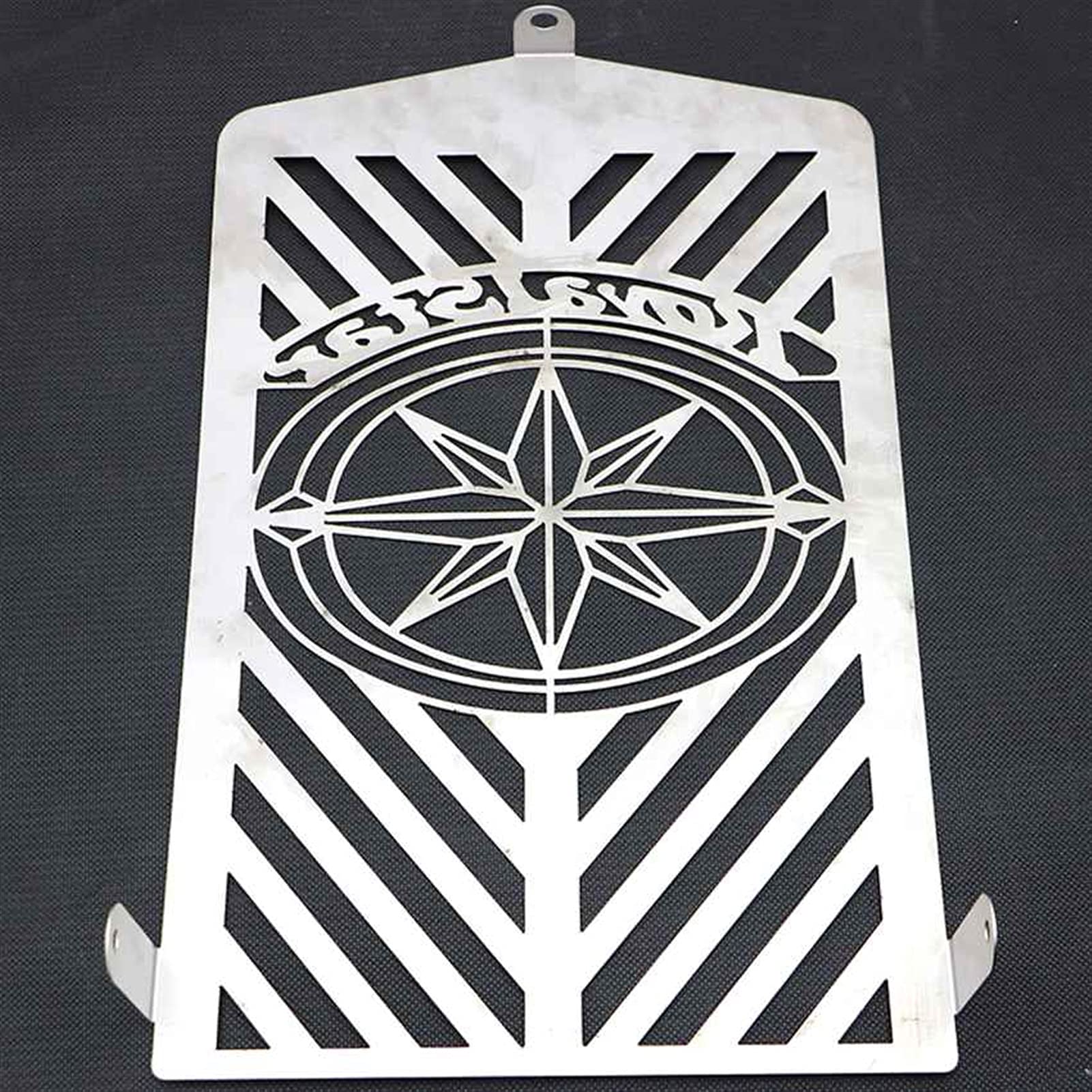 Couvercle De Calandre Pour Radiateur Crâne Pour Moto Yamaha ROYAL STAR XVZ13, XVZ1300, Chrome, Protection De Qualité Supérieure, Radiateur Flamme