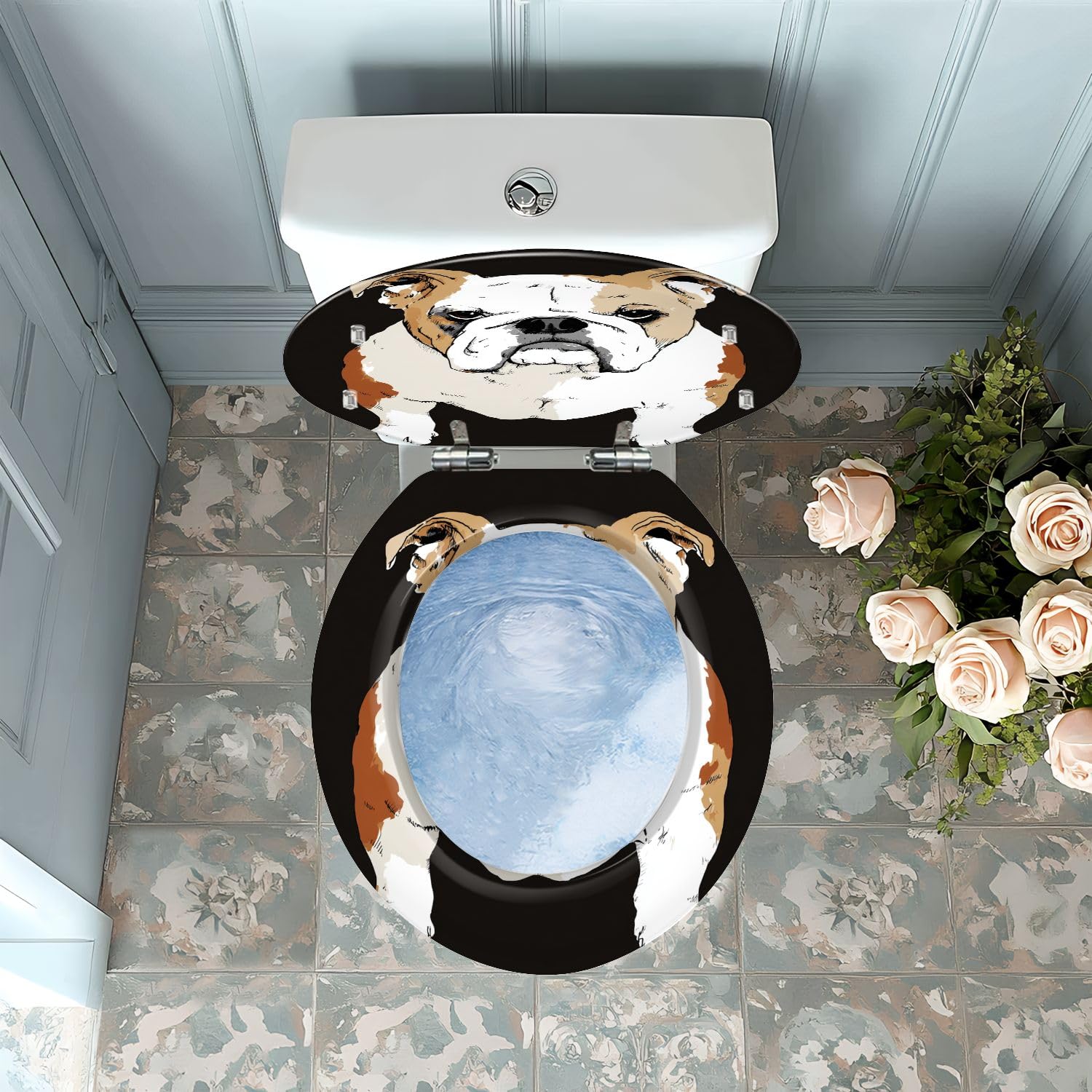 Asiento de inodoro de resina para baño doméstico