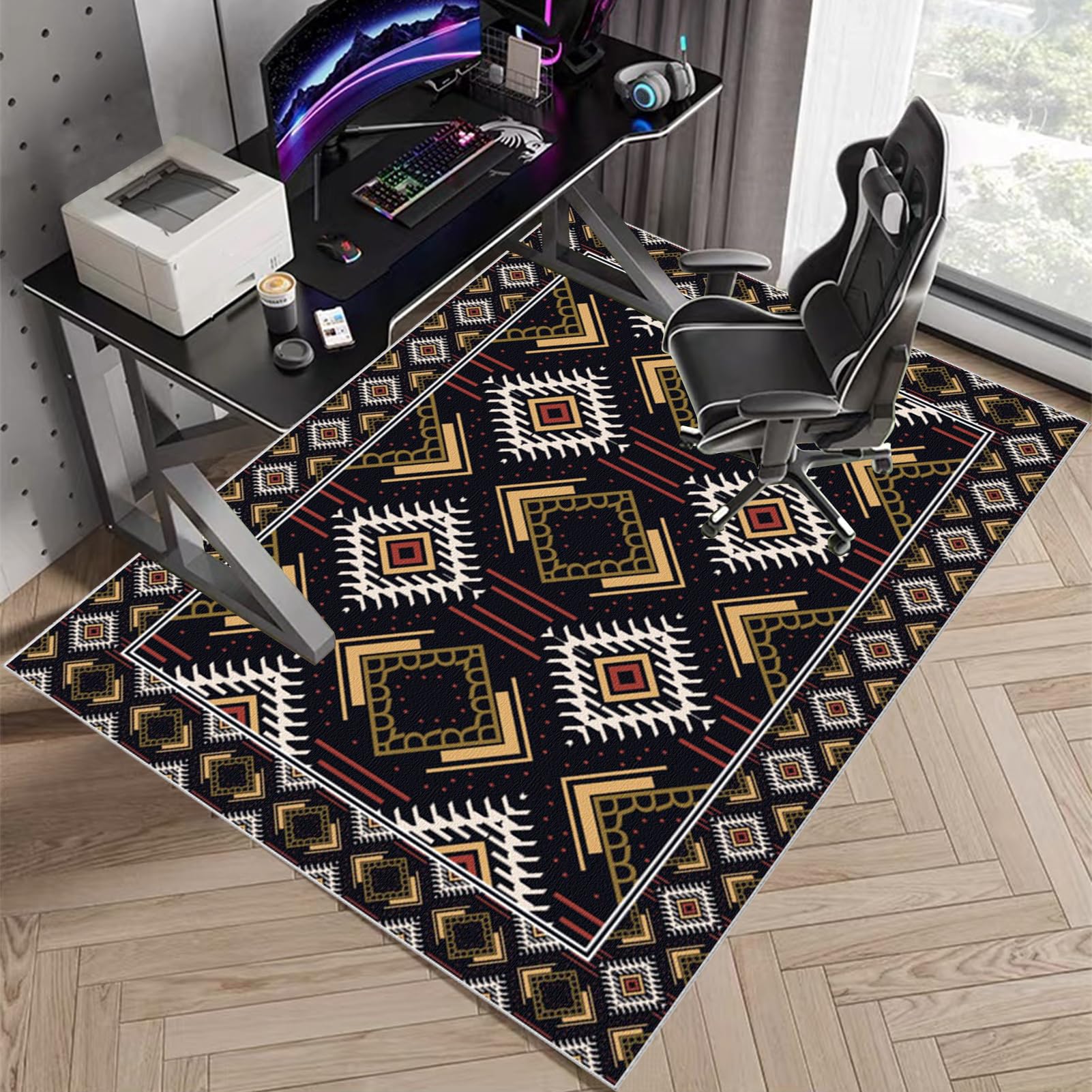 Tappeto Per Sedia Da Ufficio 200x250cm | Salvapavimento Per Ruote - Foto 2