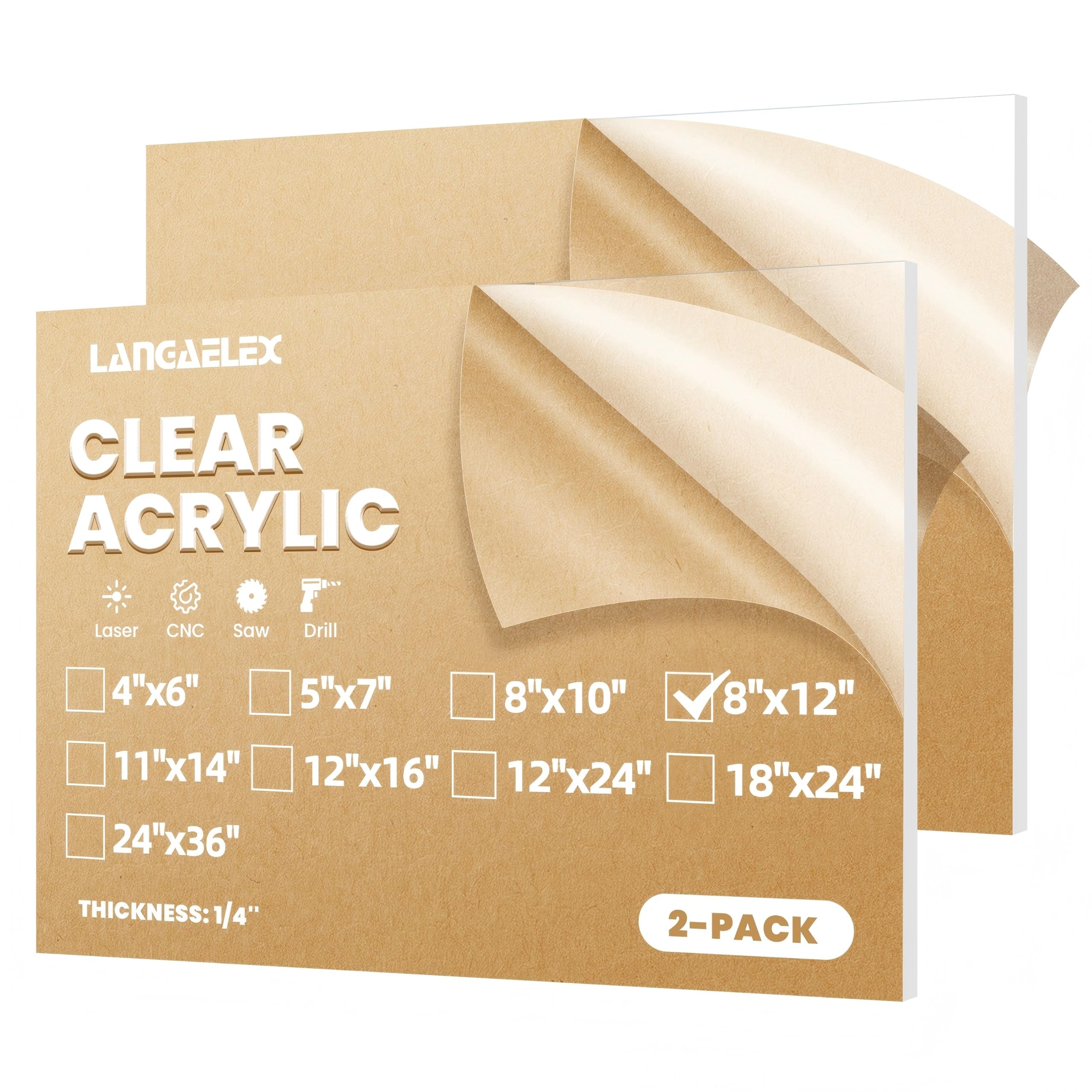 Clear Plexiglass Sheets - Glass Replacement -16 Clear Plexiglass Sheets - Glass Replacement -16