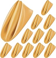 Vista 9 de Aneco 12 piezas de servilletas de satén cuadradas de 20 x 20 pulgadas, servilletas de cena para bodas, servilletas de fiesta, servilletas de mesa