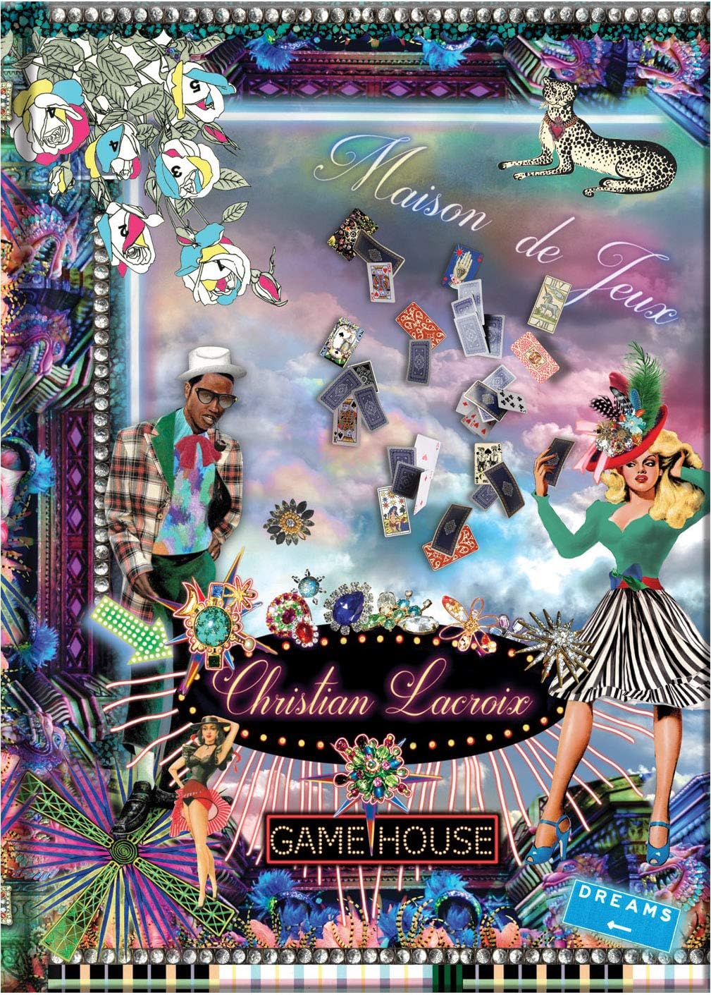 Christian Lacroix Fete Vos Jeux! B5 10" X 7" Hardcover Journal: Pop-up Journal