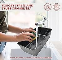 Vista 6 de PERLLI Meat Loaf Pan with Drip Tray – 2 Pc. 9.8 x 5.7 In. High-Carbon-Steel Nonstick Meatloaf Pan with Drain Tray – Large BPA-Free Oven Loaf Pan for