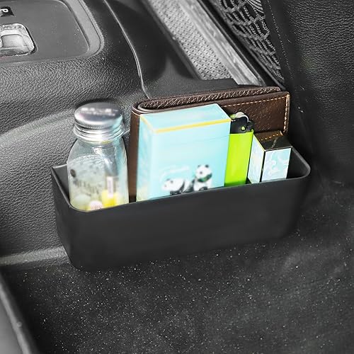 Miniatura 7 de Bandeja organizadora para palanca de cambios Wrangler JK, bolsillo de almacenamiento de consola central para Jeep Wrangler JK JKU 2011-2017,