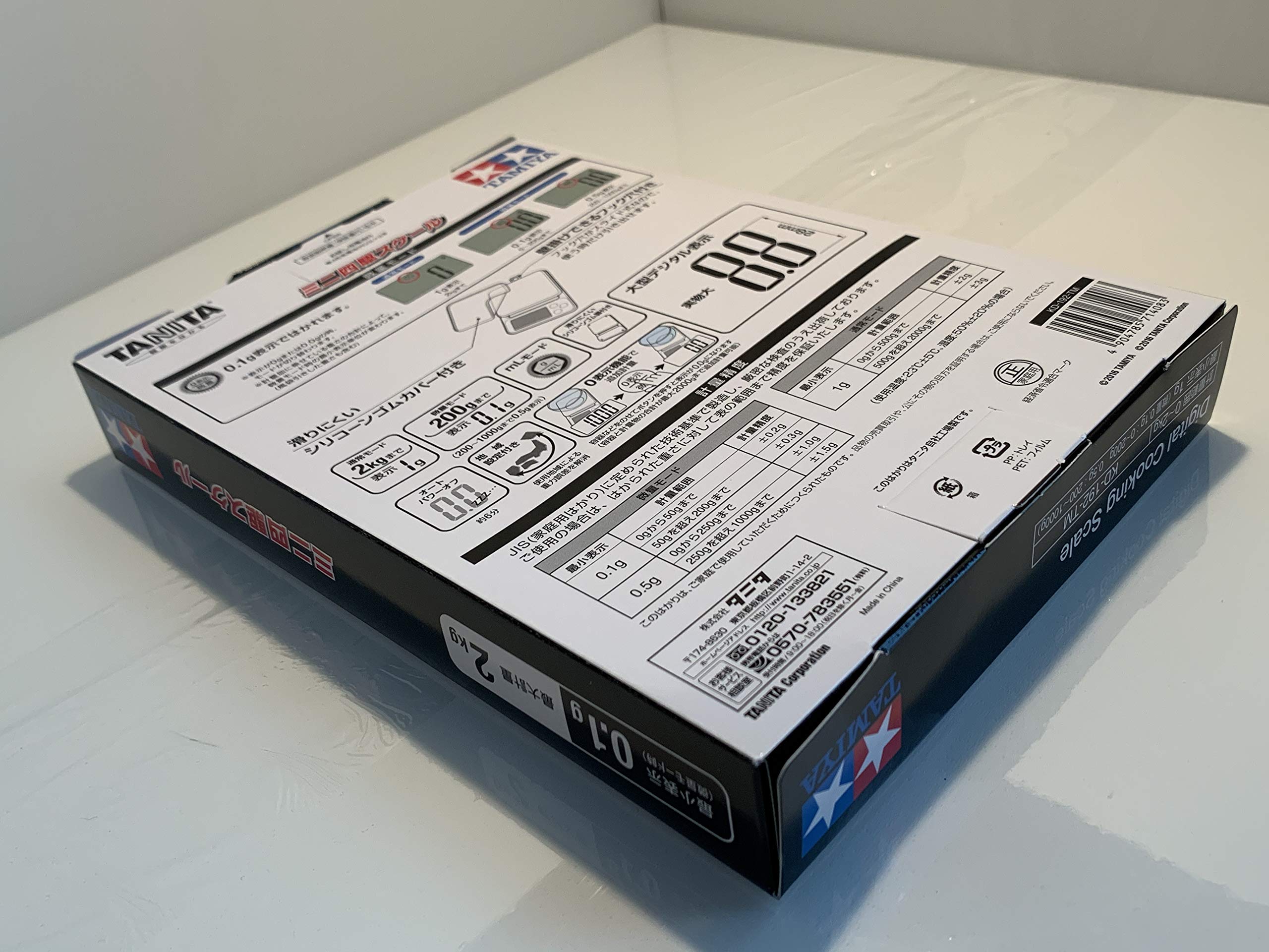 Amazon.co.jp: タニタ ミニ四駆スケール KD-192-TM （ブラック 