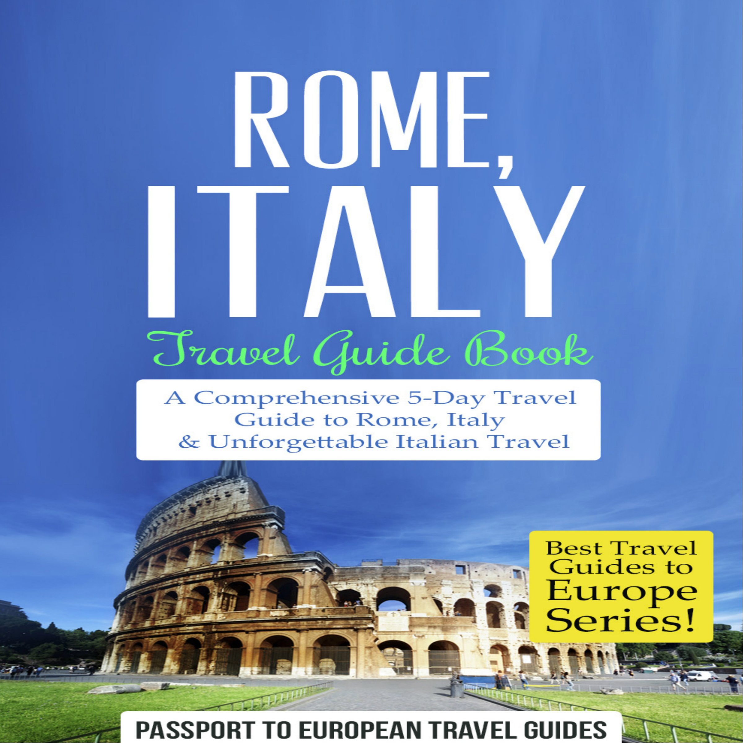Cover art for Rome, Italy: Travel Guide Book