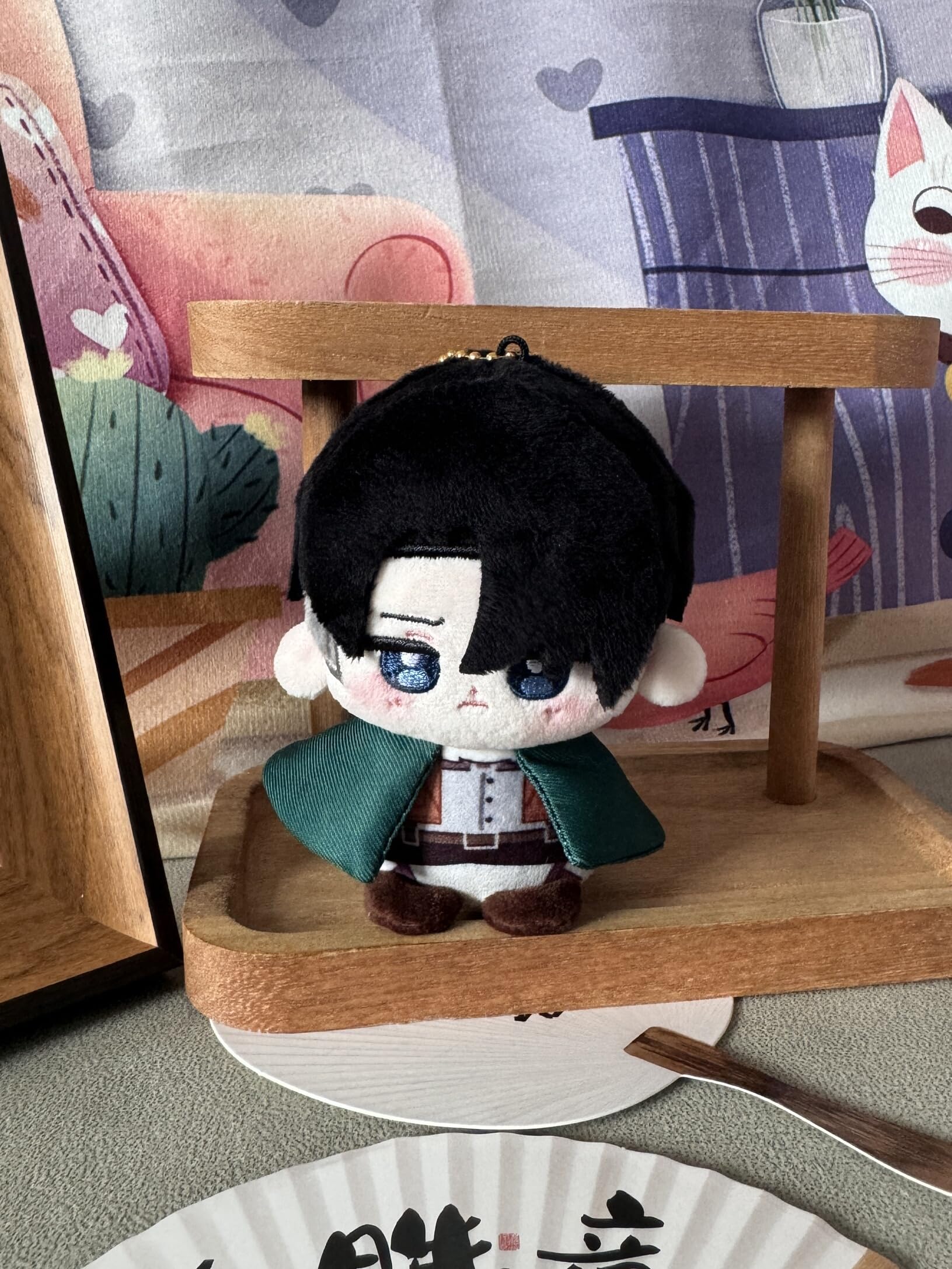 Amazon.co.jp: 進撃の巨人 リヴァイ・アッカーマン ぬいぐるみ