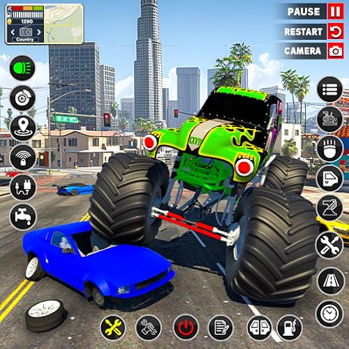 4x4 Racing Monster Truck Games