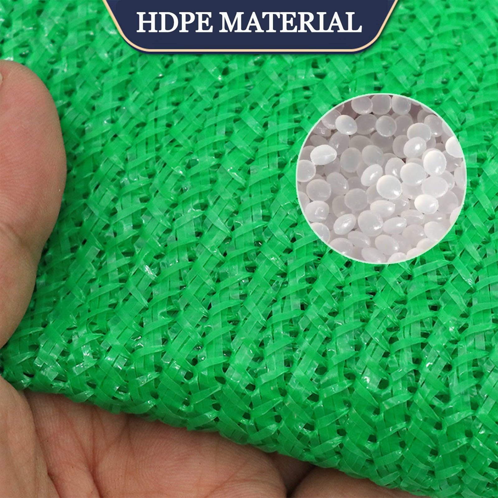 Malla Sombreadora con Ojales, 90% Red de Sombra Techo Toldo Parasol Camping Jardin Malla Sombreo Toldo Vela de Sombra Rectangular para Patio Piscina Jardín
