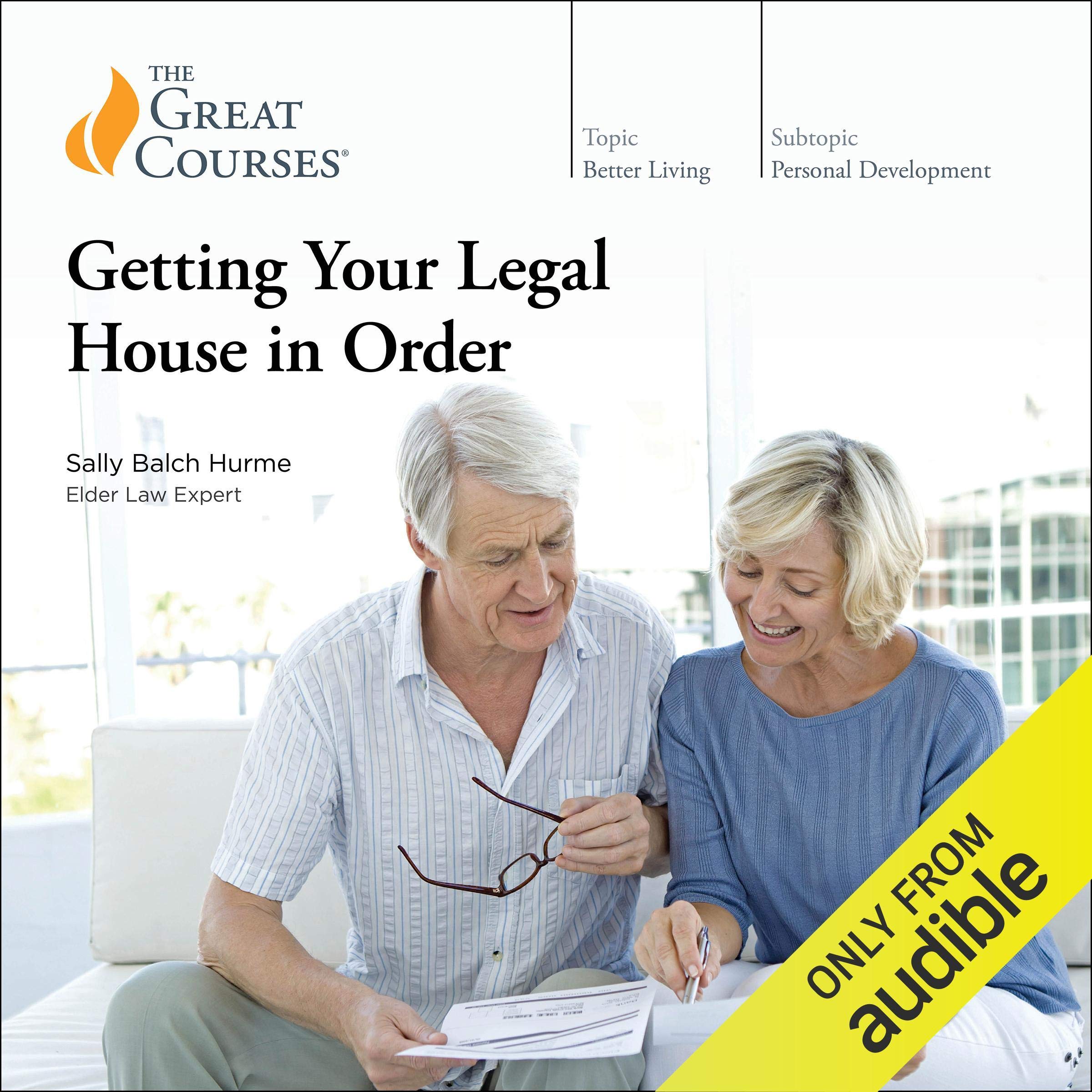 Cover art for Getting Your Legal House in Order
