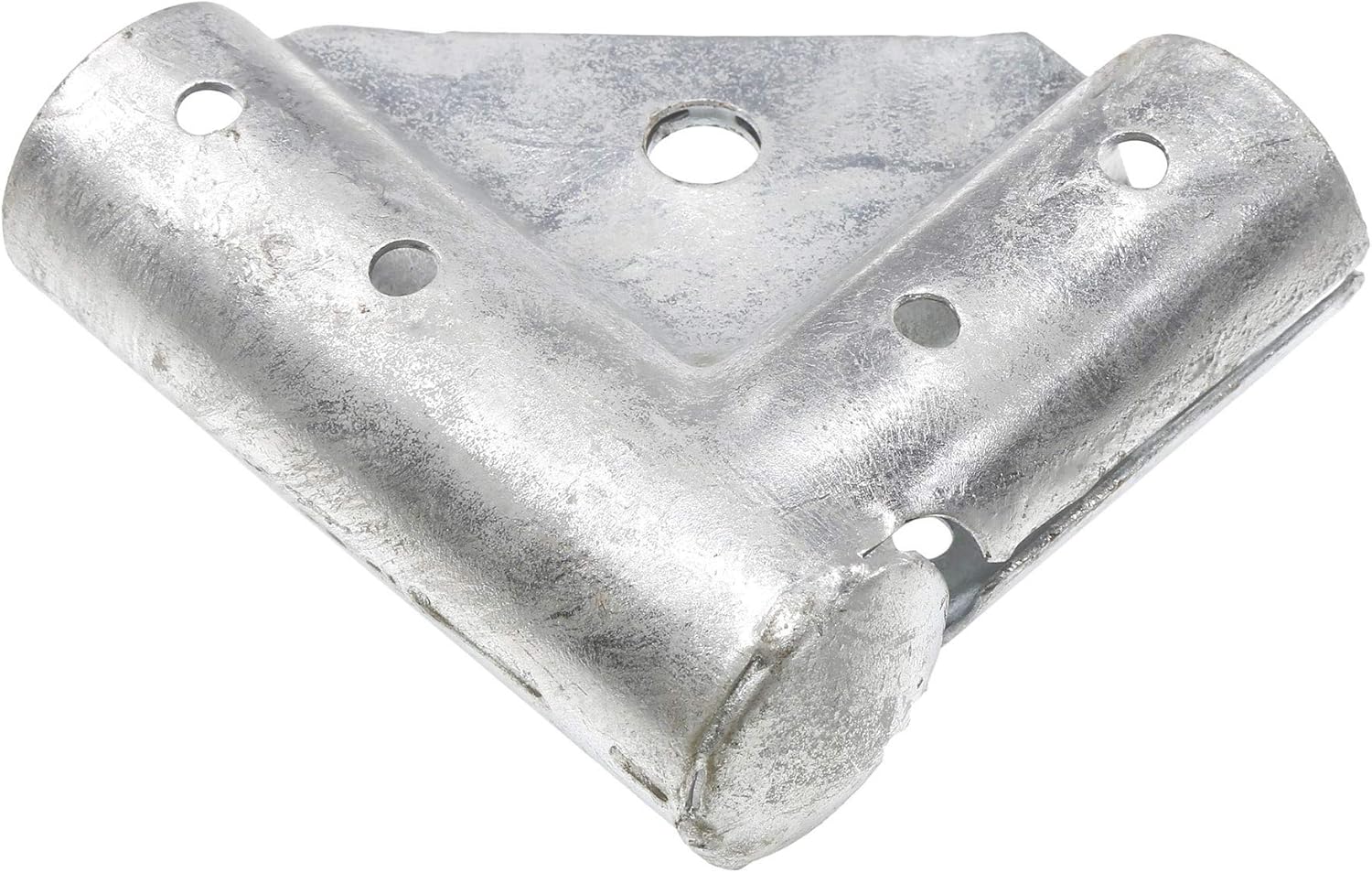 Plum Fittings 1 3/8" x 1 3/8" Chain Link Fence Top Gate Corner | Pressed Steel Top Gate Corner | Top Gate Elbow | Pack of 4