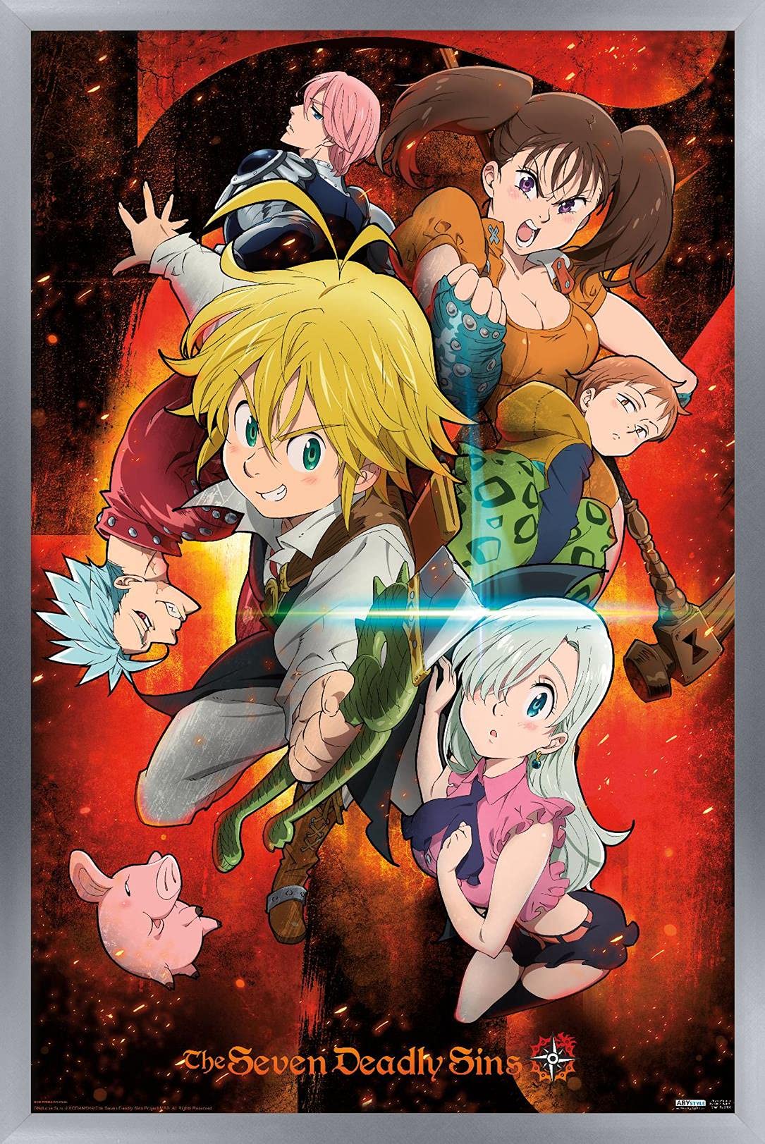 Amazon.com: Trends International The Seven Deadly Sins
