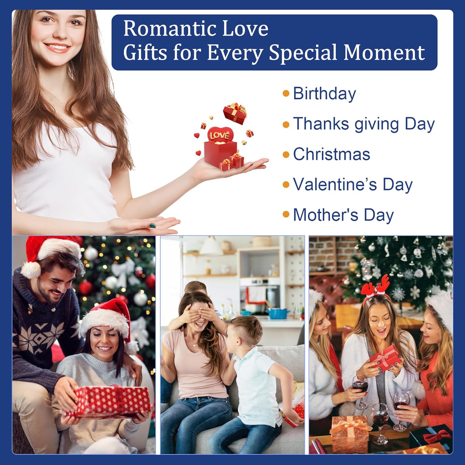 Moissanite Diamond Stud Earrings, 0.5Ct-4Ct Lab Diamond Earrings Studs 925 Sterling Silver, 18K White Gold Plated Silver Studs for Women Men Gift - Image 6