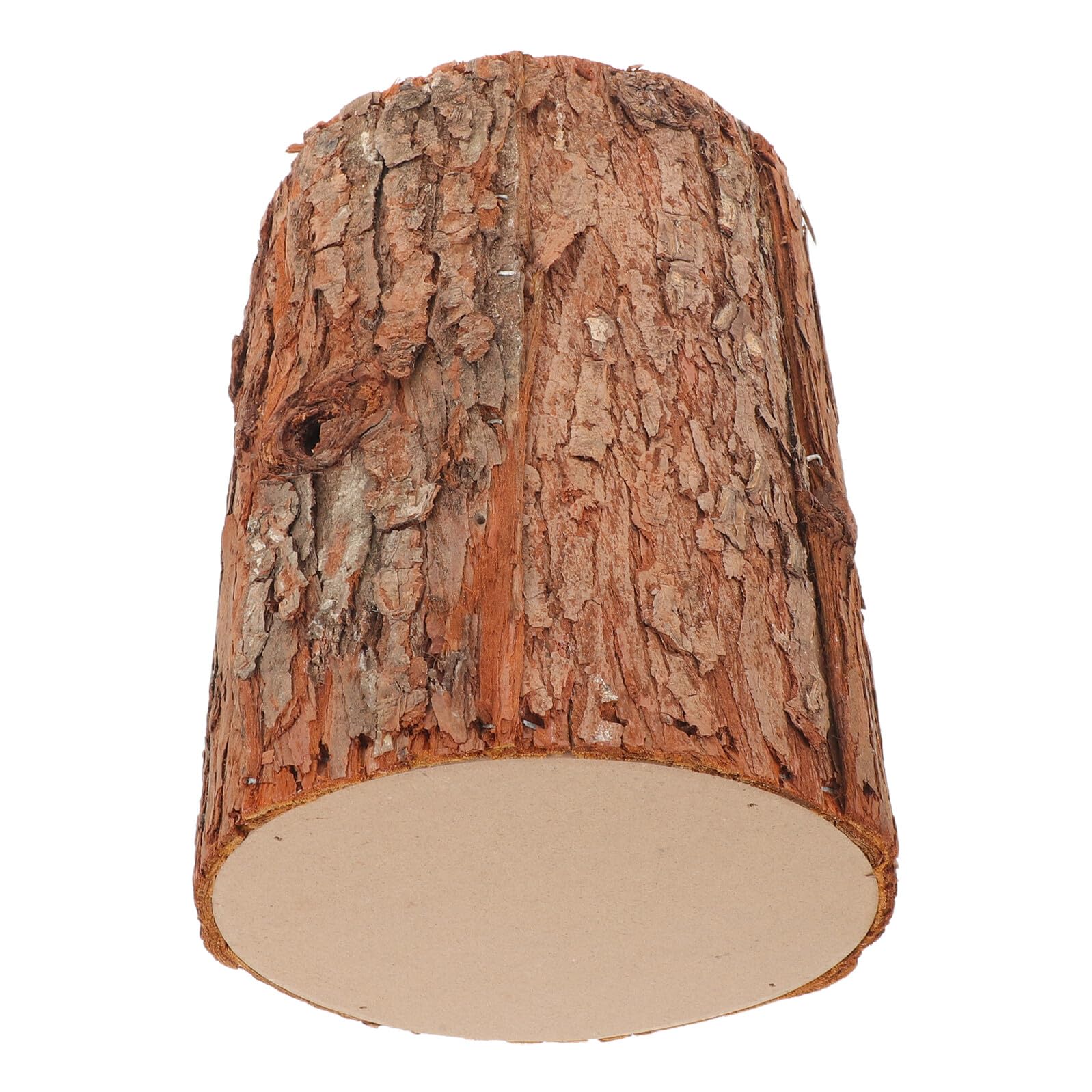 Abaodam Supporto per Ceppo d'Albero in Legno Naturale, Porta Tealight Rustico per Centrotavola Natalizi e Decorazioni per Feste Invernali