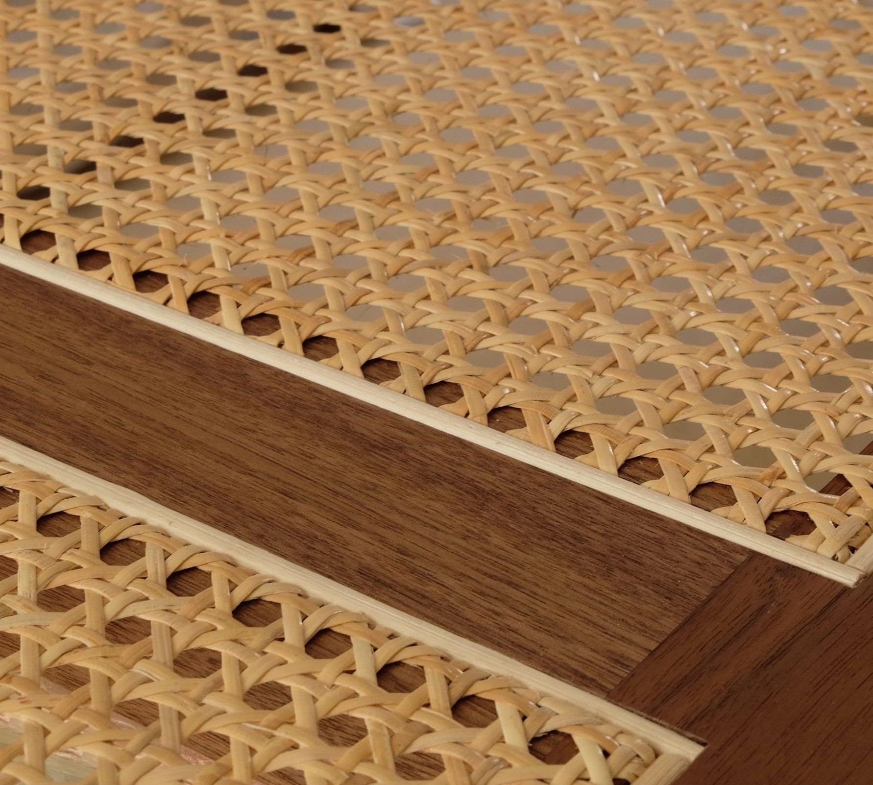 Midollo di rattan Naturale da 3 mm, 500 g – Sezione Tonda, Listello in Rattan per impagliatura, Midollino, Paglia per Cesti, Paglia di Vienna per Sedie,Cesta vimini, Mobili Riparazione - Circa 70 m